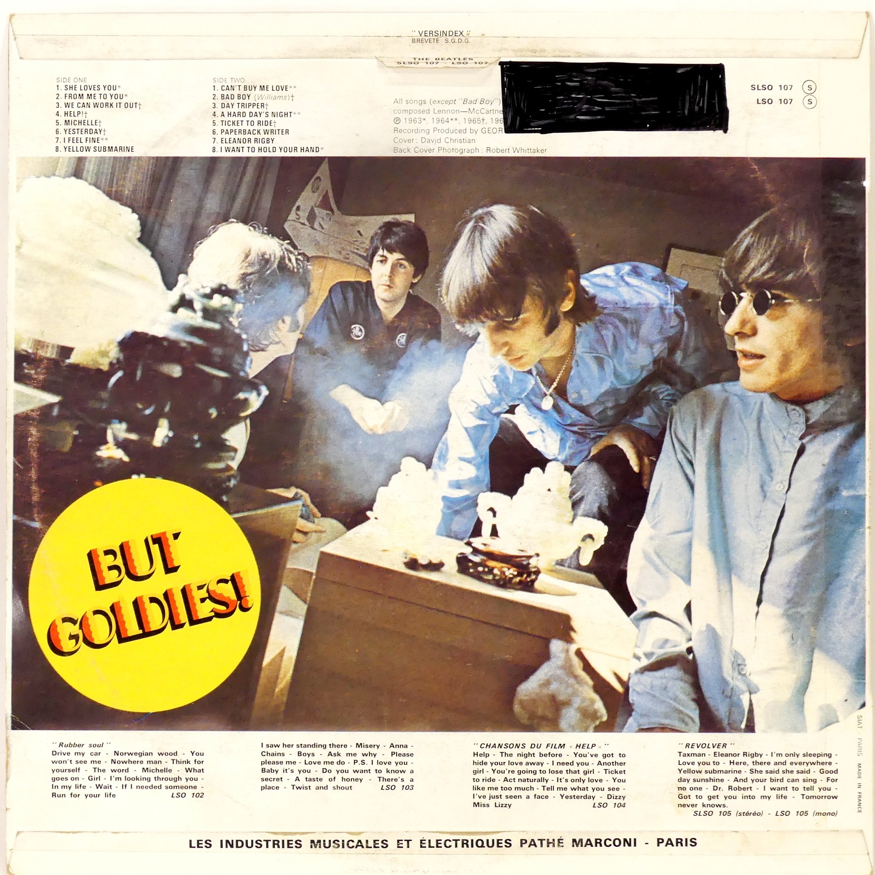 Voir photo 3 de Vinyle - A Collection of Beatles Oldies - 1966 Vinyle - A Collection of Beatles Oldies - 1966 Bon état - Vue 3 -