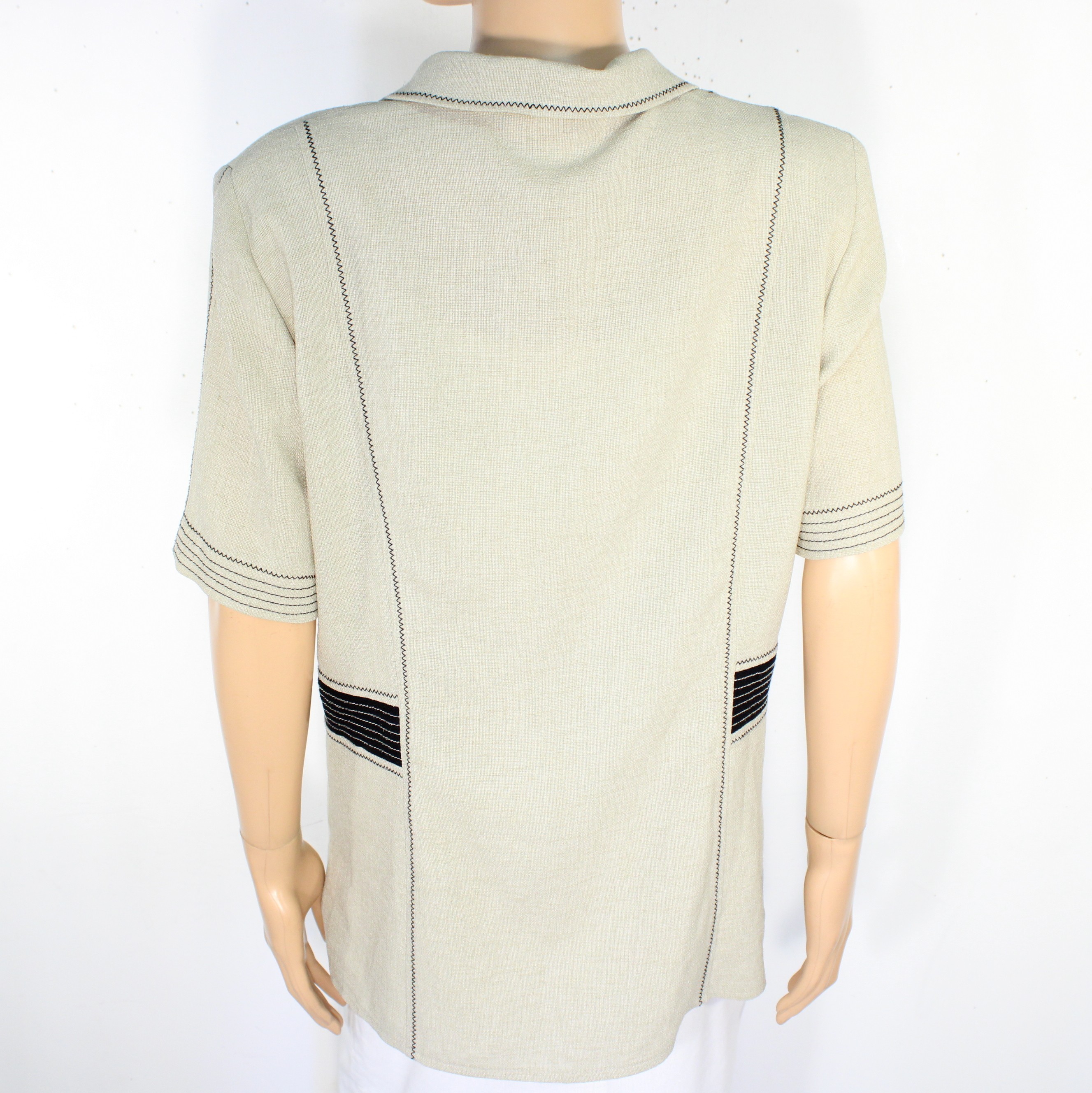 Veste Femme Beige UN JOUR AILLEURS Taille 44  - Vue 2 - 