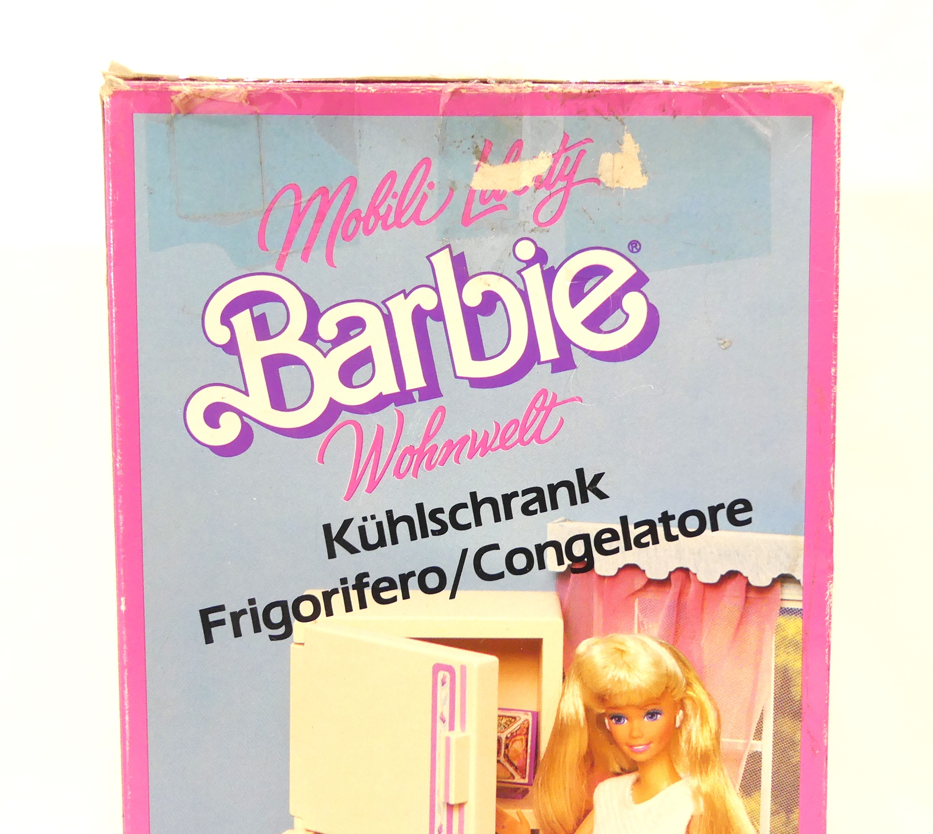 Lot de deux BARBIE Espace cuisine et frigo MATTEL année 1987 dans leur boîte d'origine - État correct - Photo 29