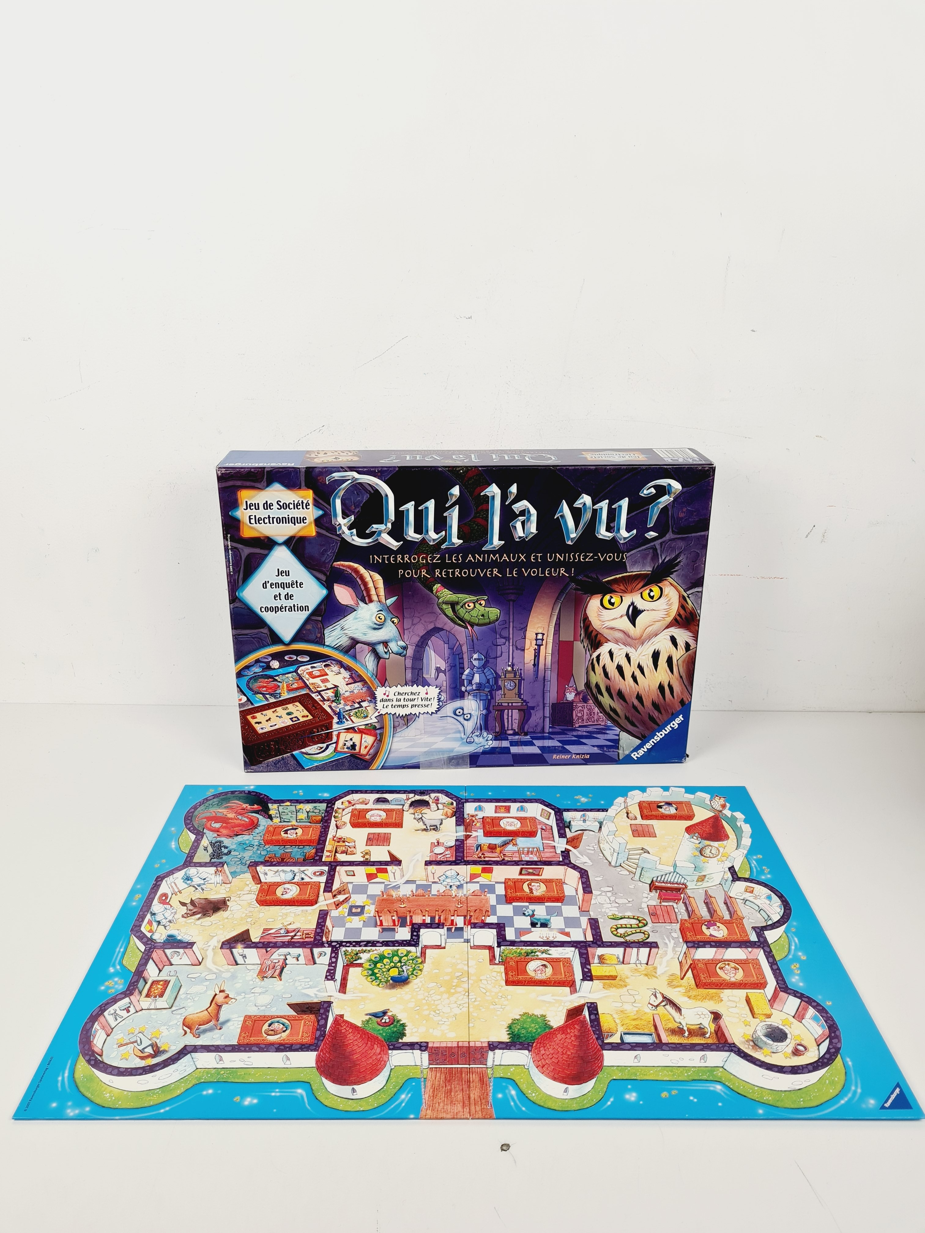 Jeu d'enquête et de coopération - Qui là vu ? - Ravensburger - 6 ans + Bon état - Vue 3 - 