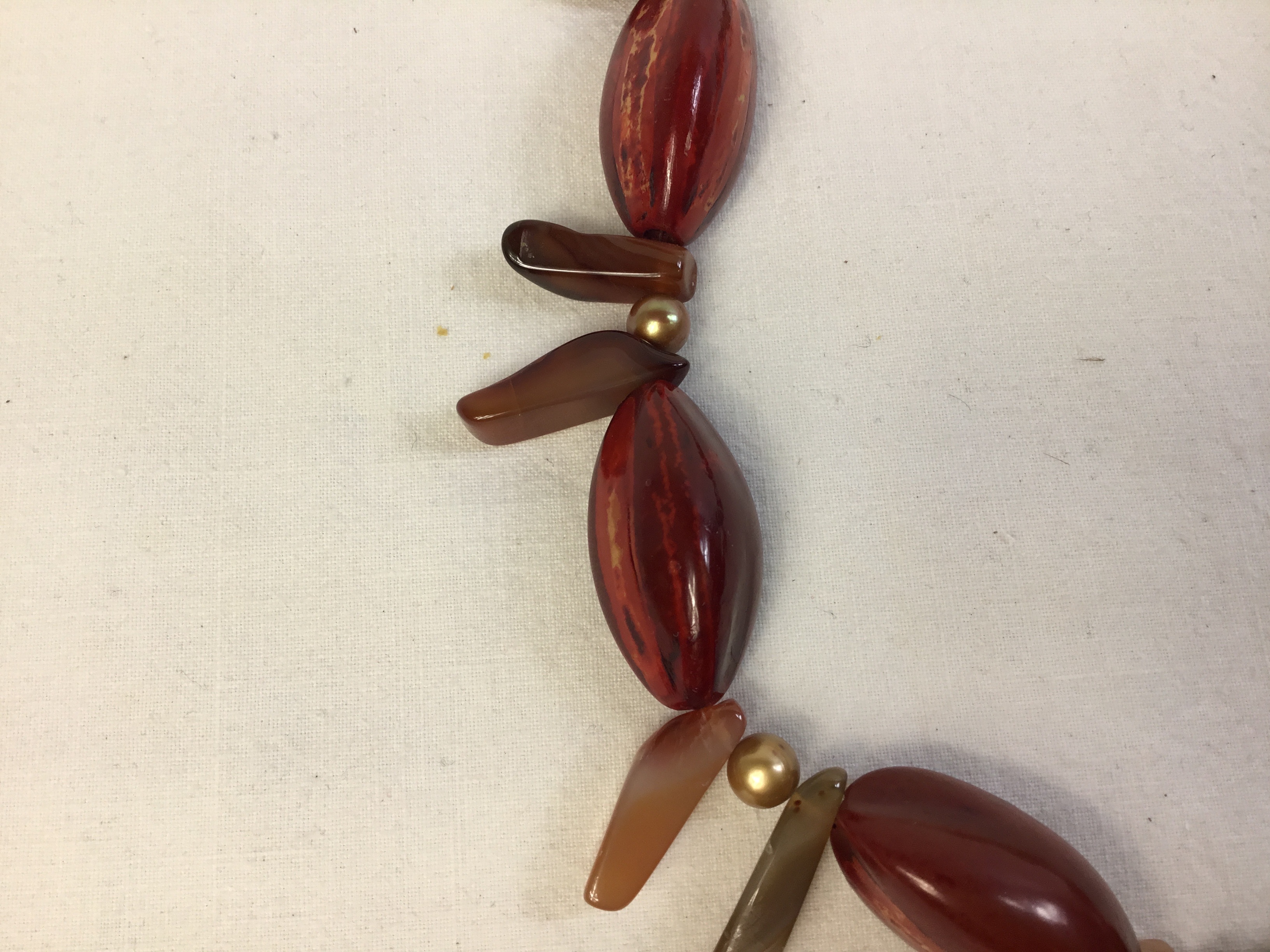 Collier raz du cou fantaisie Très bon état - Vue 3 - 