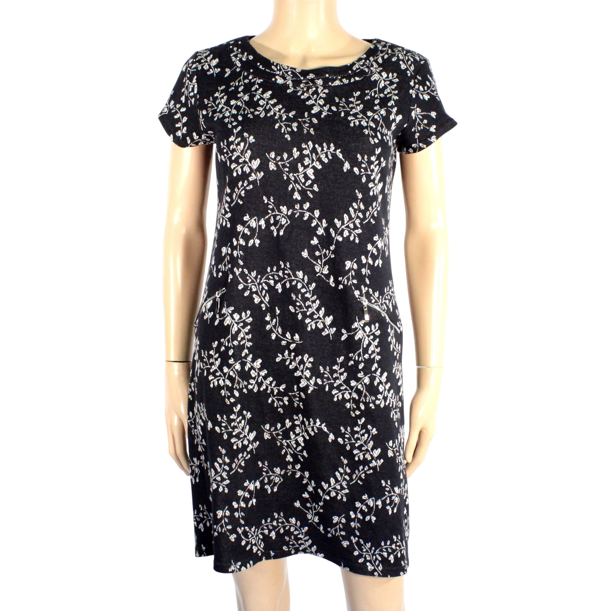 Robe Noire & Blanche ARMAND THIERY Taille Estimée M - Photo 0