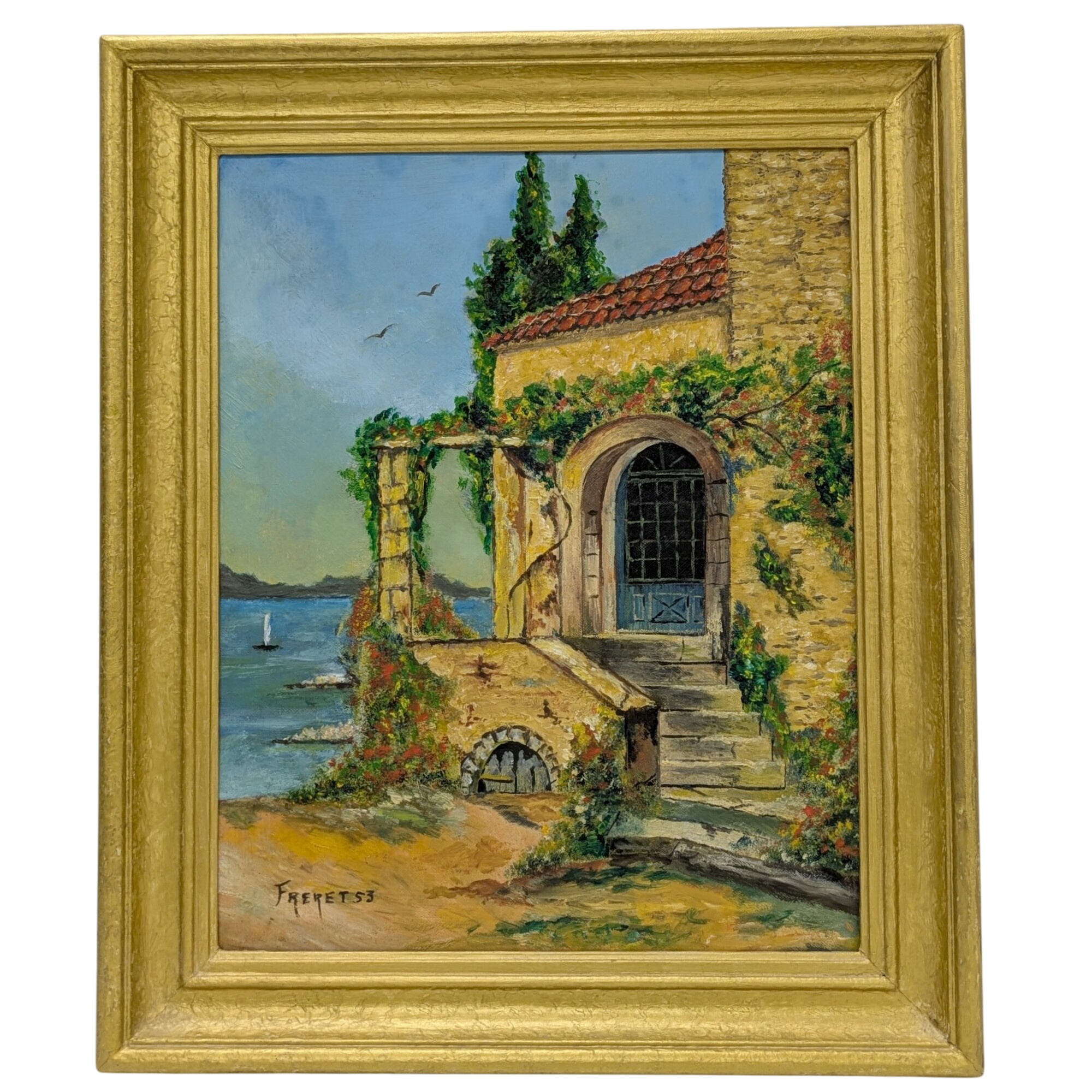 Tableau peinture signée 