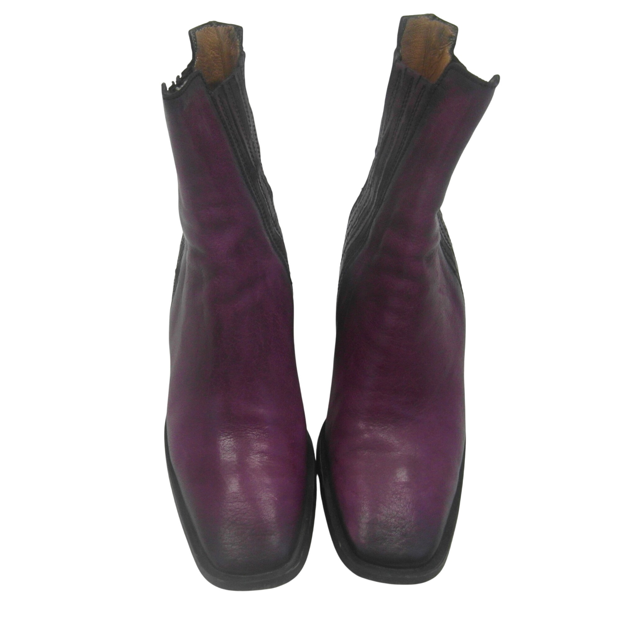 Bottines grand talons taille 39 violète - Photo 0