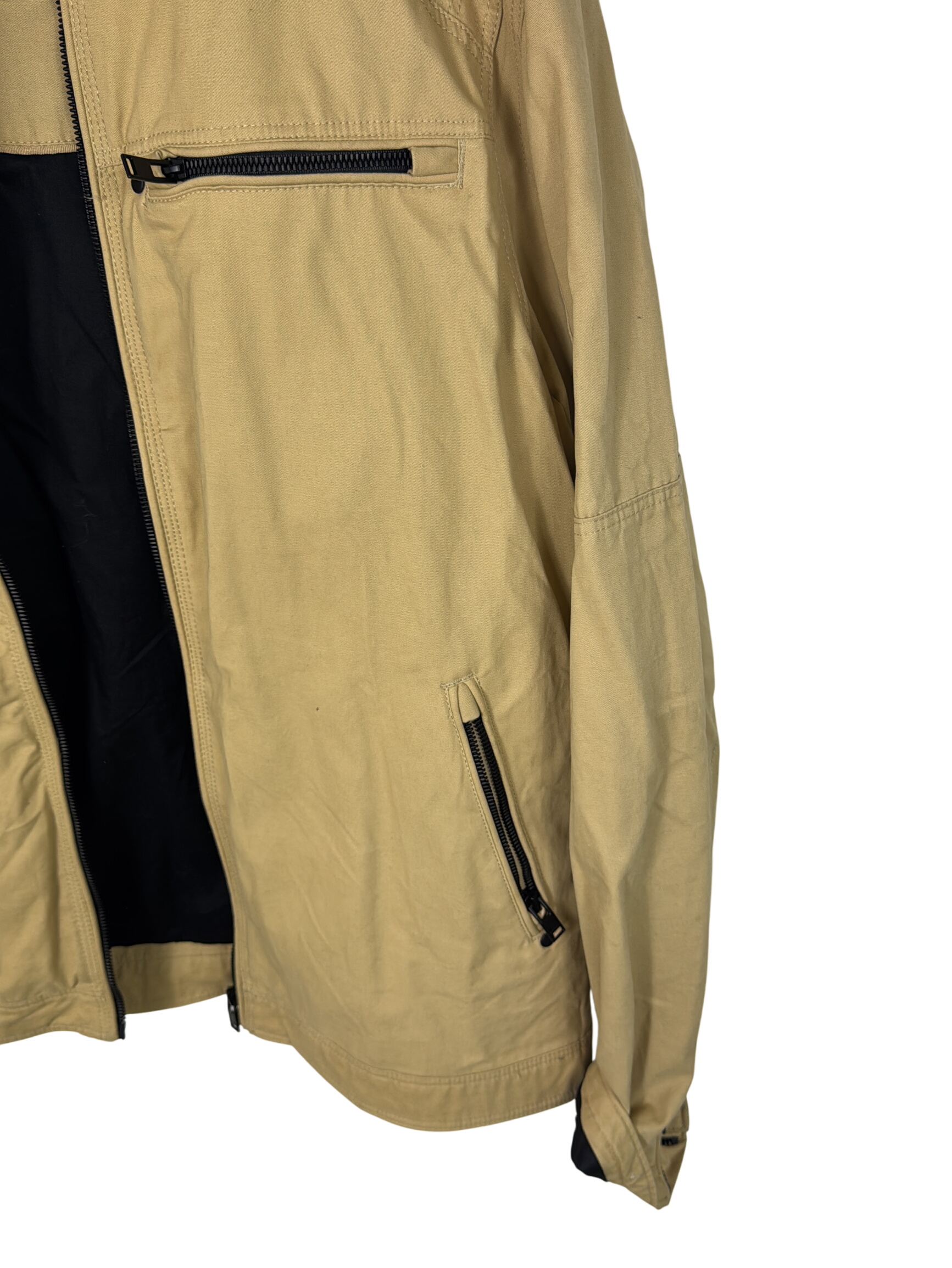 Voir photo 2 de Veste Superdry Homme Couleur Sable XL Veste Superdry Homme Couleur Sable XL Très bon état - Vue 2 -