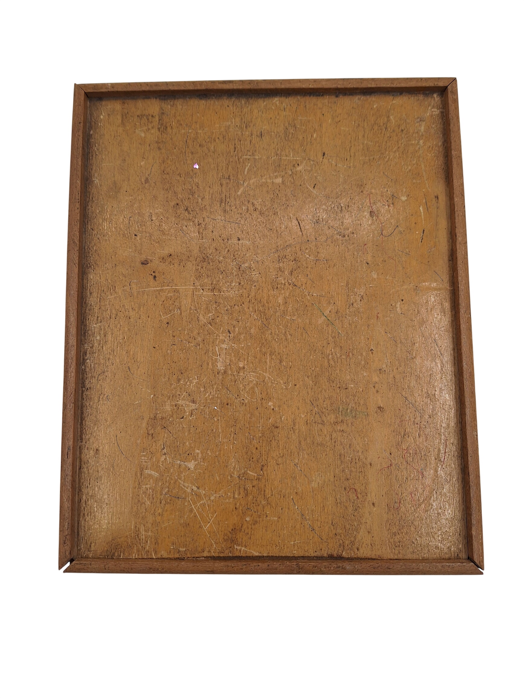 Ancien coffret pour jeu de nain jaune. Bois. Multicolore. Sans jeton. Très bon état -  reconditionné disponible sur Label Emmaüs
