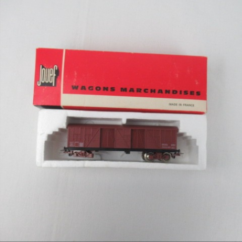 Lot de 3 wagons Jouef Bon état - Vue 3 - 