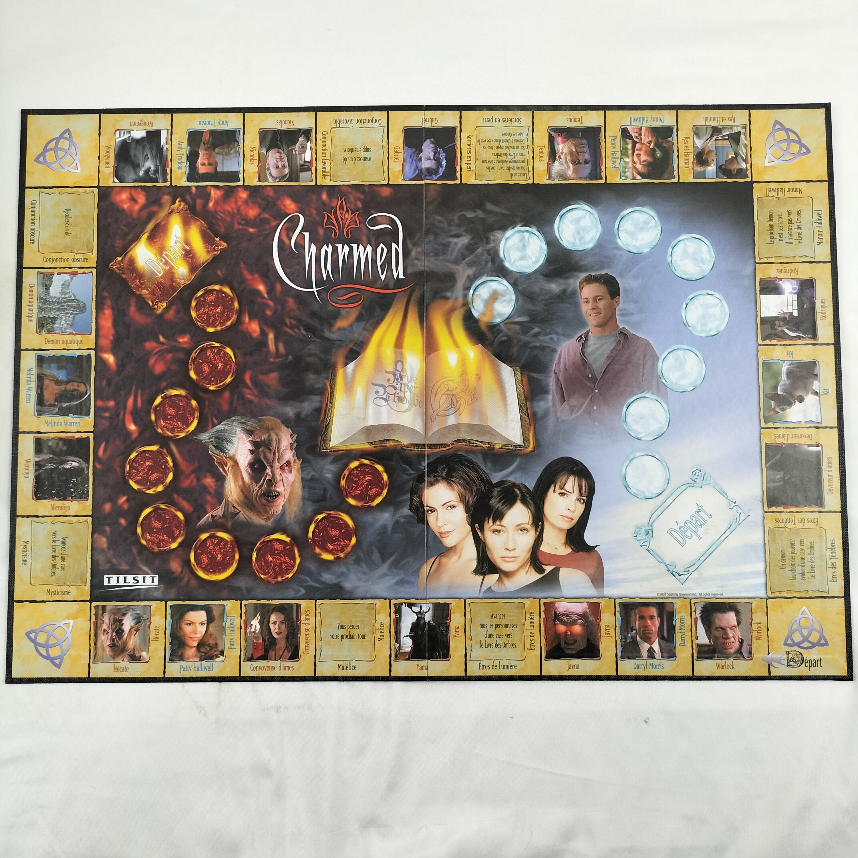 Jeu de Société Charmed : Le Livre Des Ombres - État correct - Photo 9