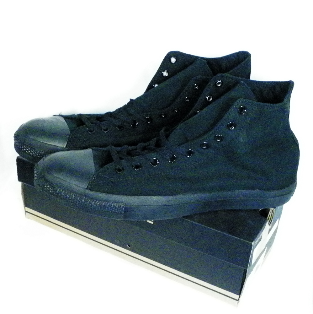 Converse Homme Noir ALL STAR P 53.  -  reconditionné disponible sur Label Emmaüs