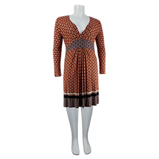 Robe multicolore imprimée - Femme - Redoute - Taille 46/48 Très bon état -  reconditionné disponible sur Label Emmaüs