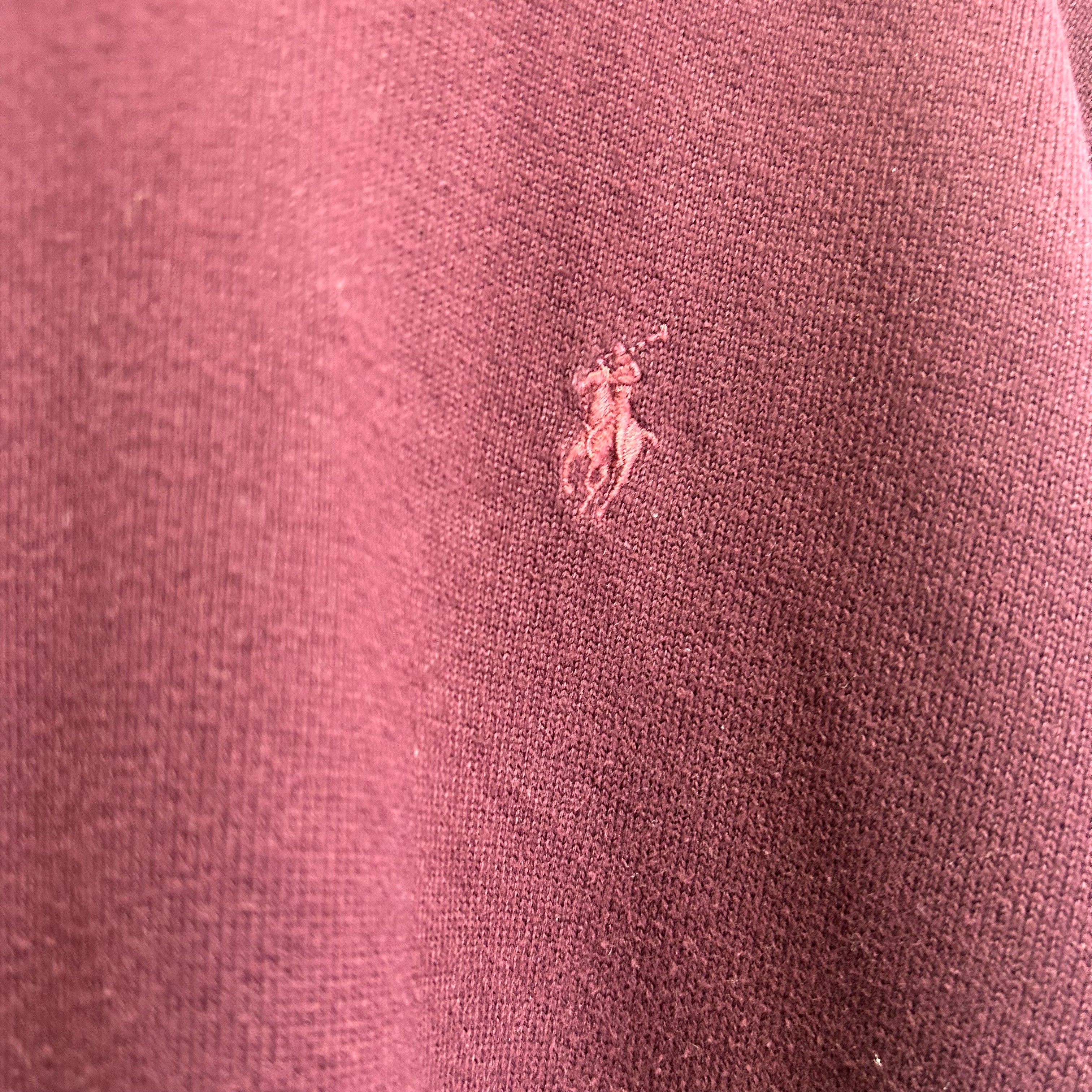 Voir photo 5 de Pull Ralph Lauren red wine, coton homme, TXL Pull Ralph Lauren red wine, coton homme, TXL Bon état - Vue 5 -