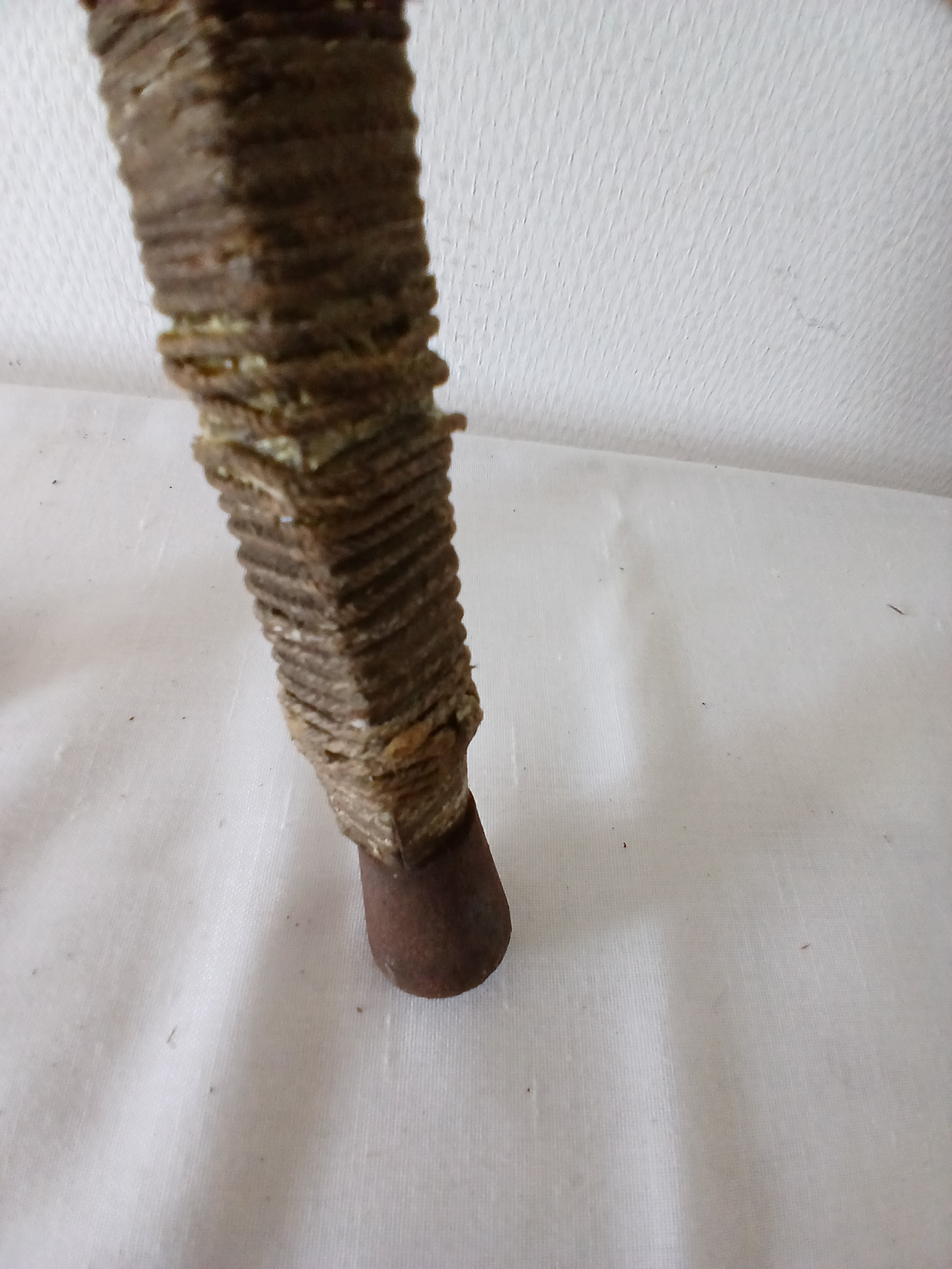 Lot de 2 anciens fleurets de duel non mouchetés. État correct - Vue 4 - 