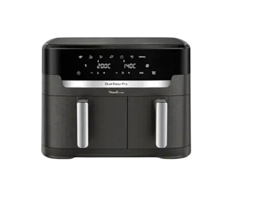 Friteuse sans huile Moulinex XXL DUAL EASY FRY EZ942HF0 Noir 11L - Photo 0