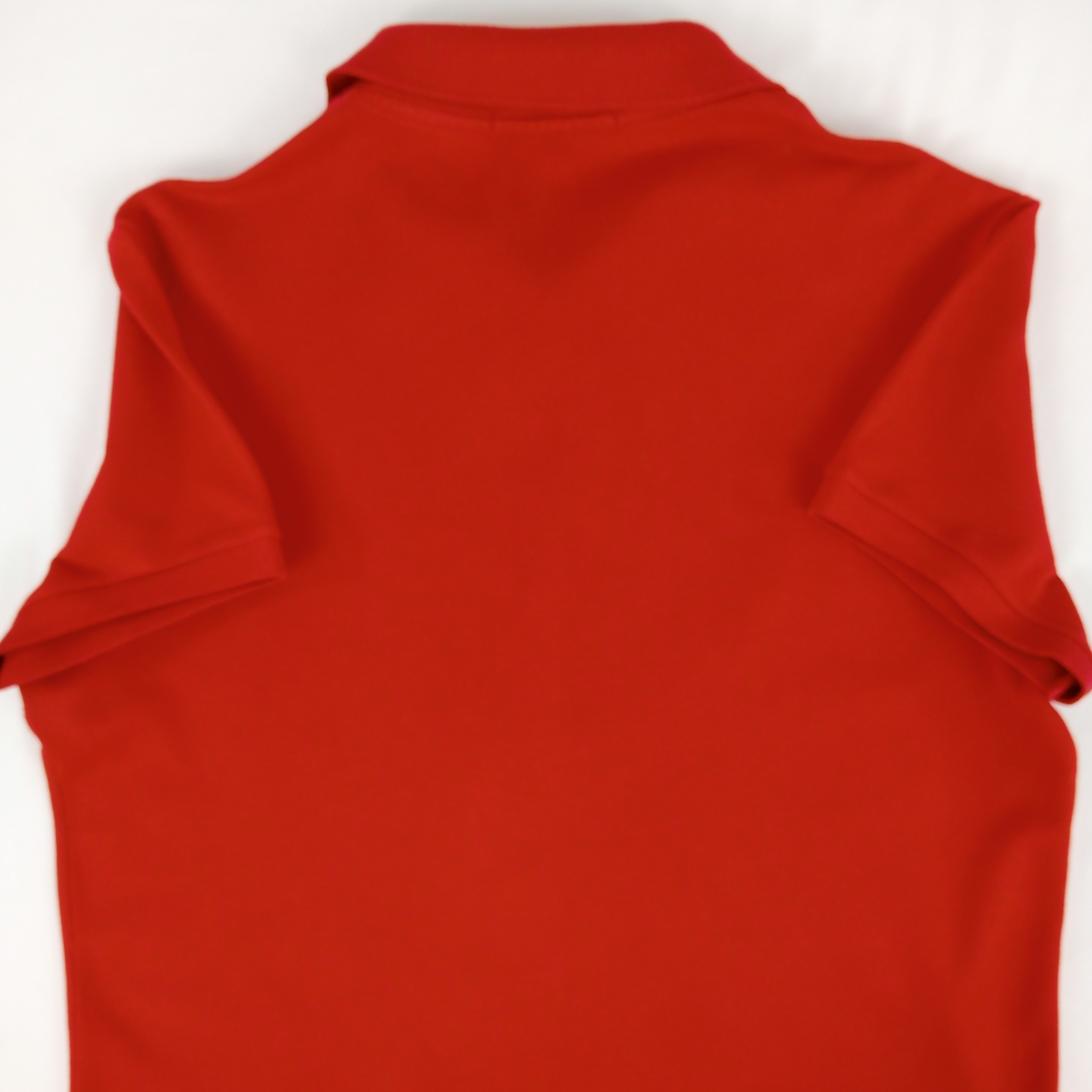 Polo homme de la marque Lacoste col boutonné manches courtes de couleur rouge taille M (40) - Photo 3