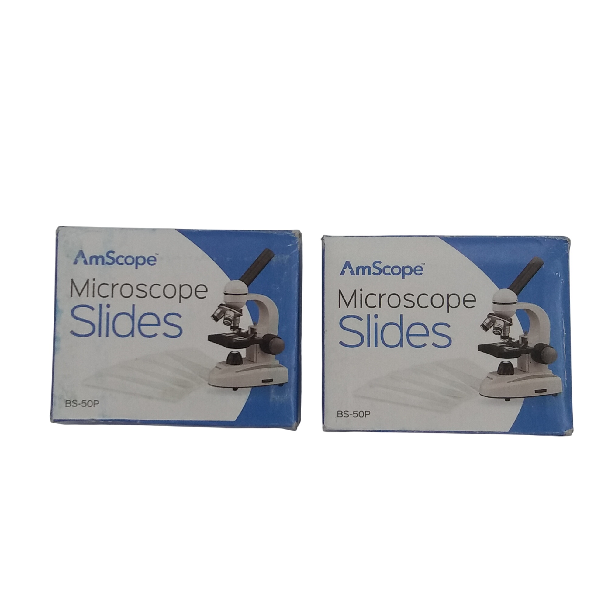 Microscope Slides x100. AmScope BS-50P 25.4 mm X 76.2 mm. - Photo 0