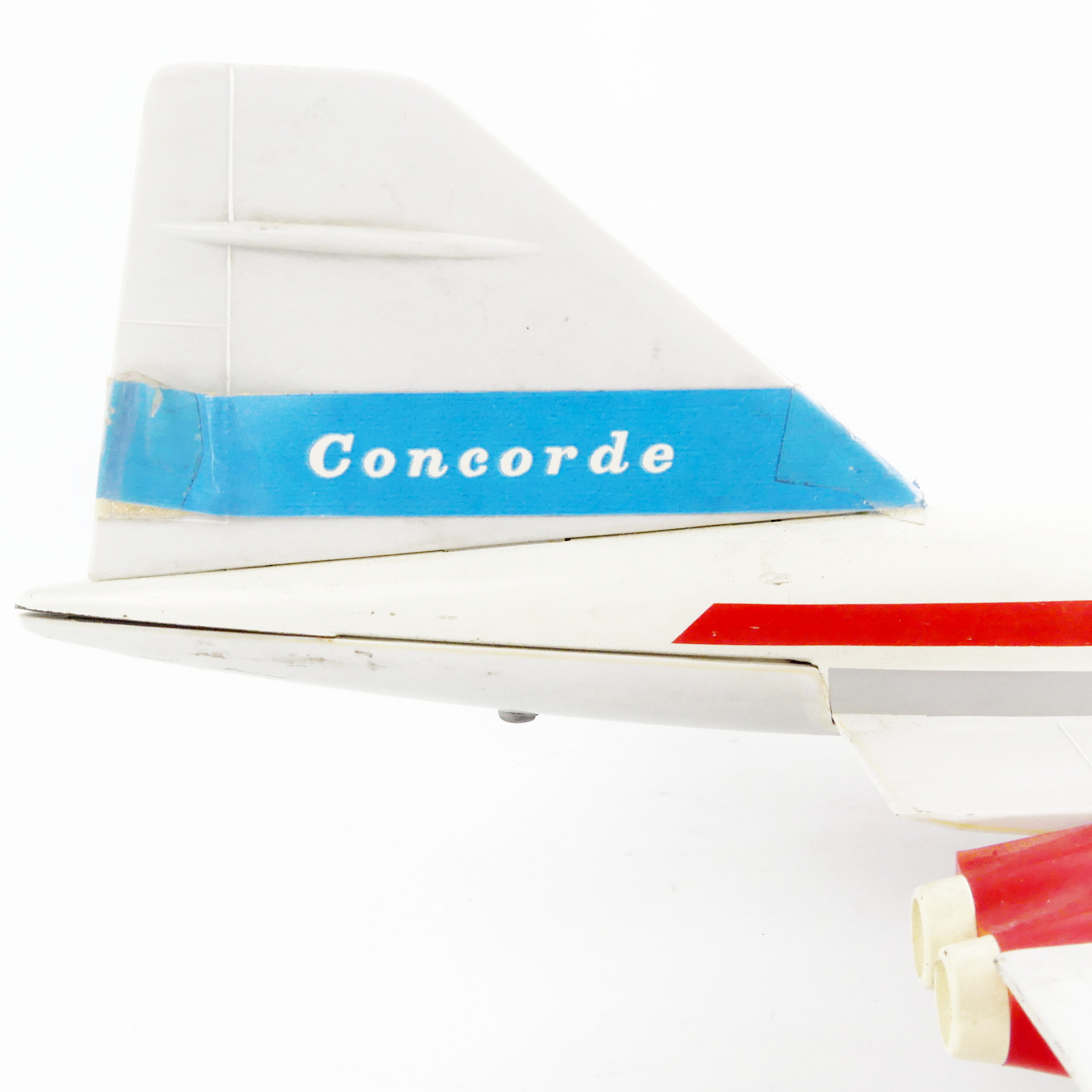 Avion Concorde Jouets Mont Blanc années 70  - Vue 2 - 