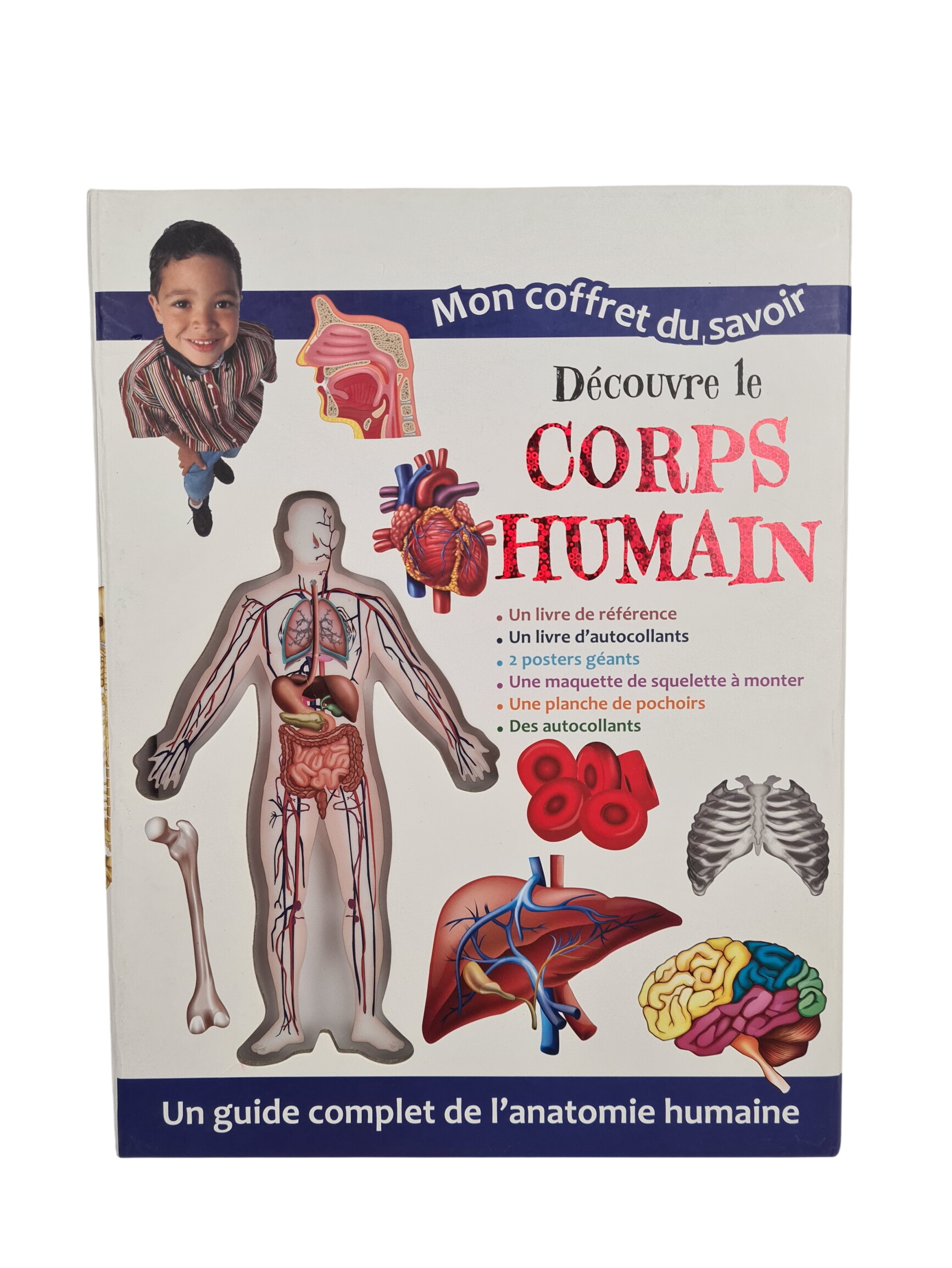 Acheter Mon coffret du savoir - Découvre le corps humain - Guide complet de l'anatomie humaine - 6 ans + Bon état - 10,00 € Mon coffret du savoir - Découvre le corps humain - Guide complet de l'anatomie humaine - 6 ans + Bon état - reconditionné disponible sur Label Emmaüs