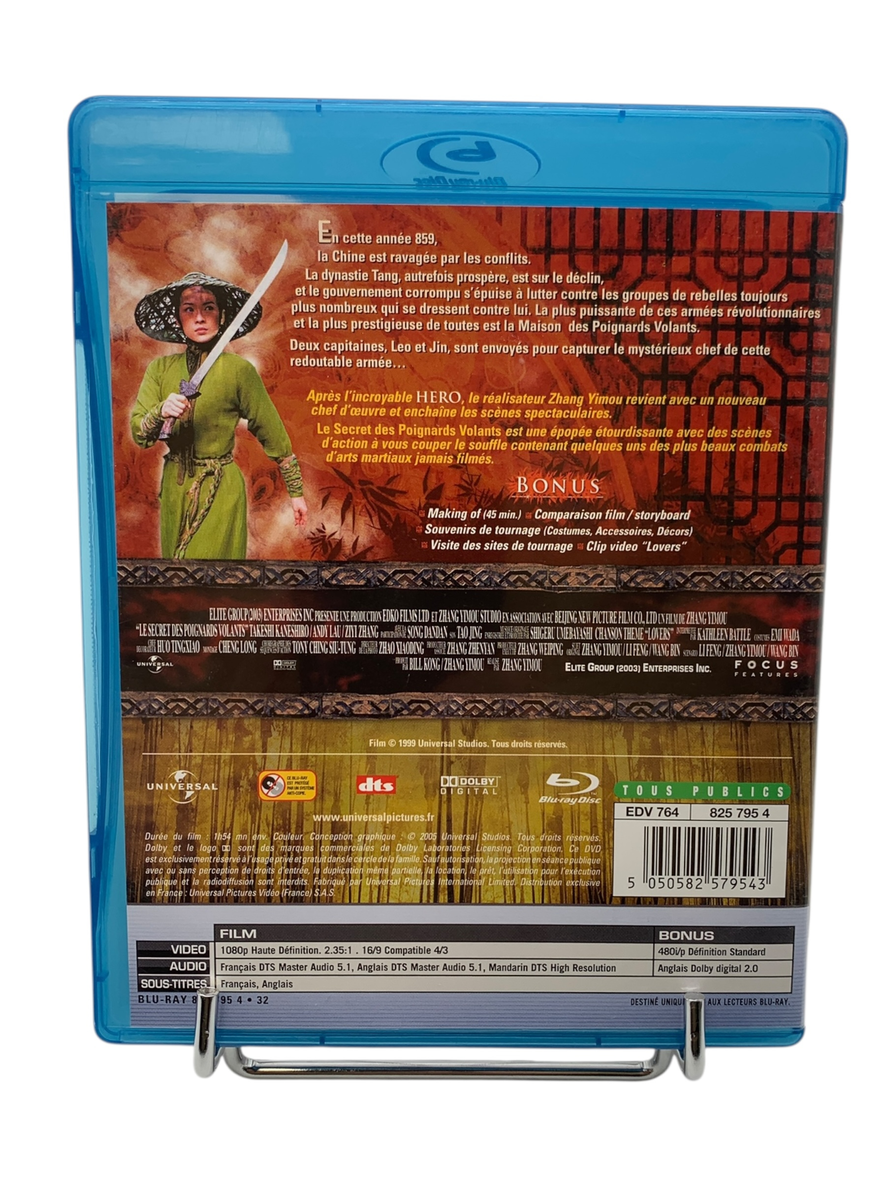 Voir photo 2 de Blu-Ray - Le Secret des poignards Volants Blu-Ray - Le Secret des poignards Volants Très bon état - Vue 2 -