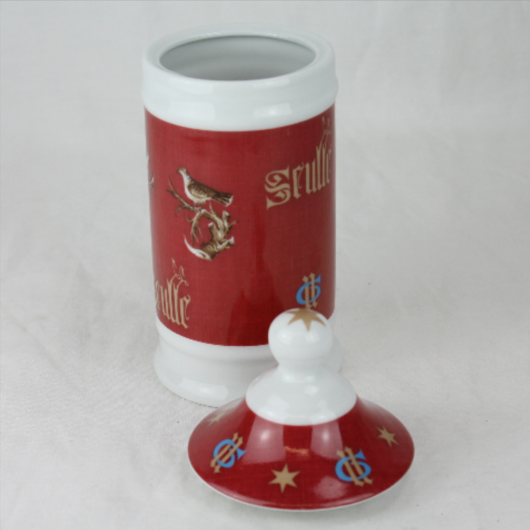 Pot "Hostel Dieu de Beaune", Porcelaine de Limoges - Très bon état - Photo 2