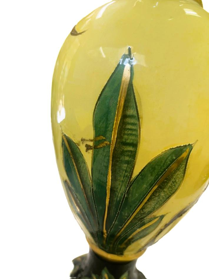 Paire de vase aiguière en céramique Vallauris Bon état - Vue 7 - 
