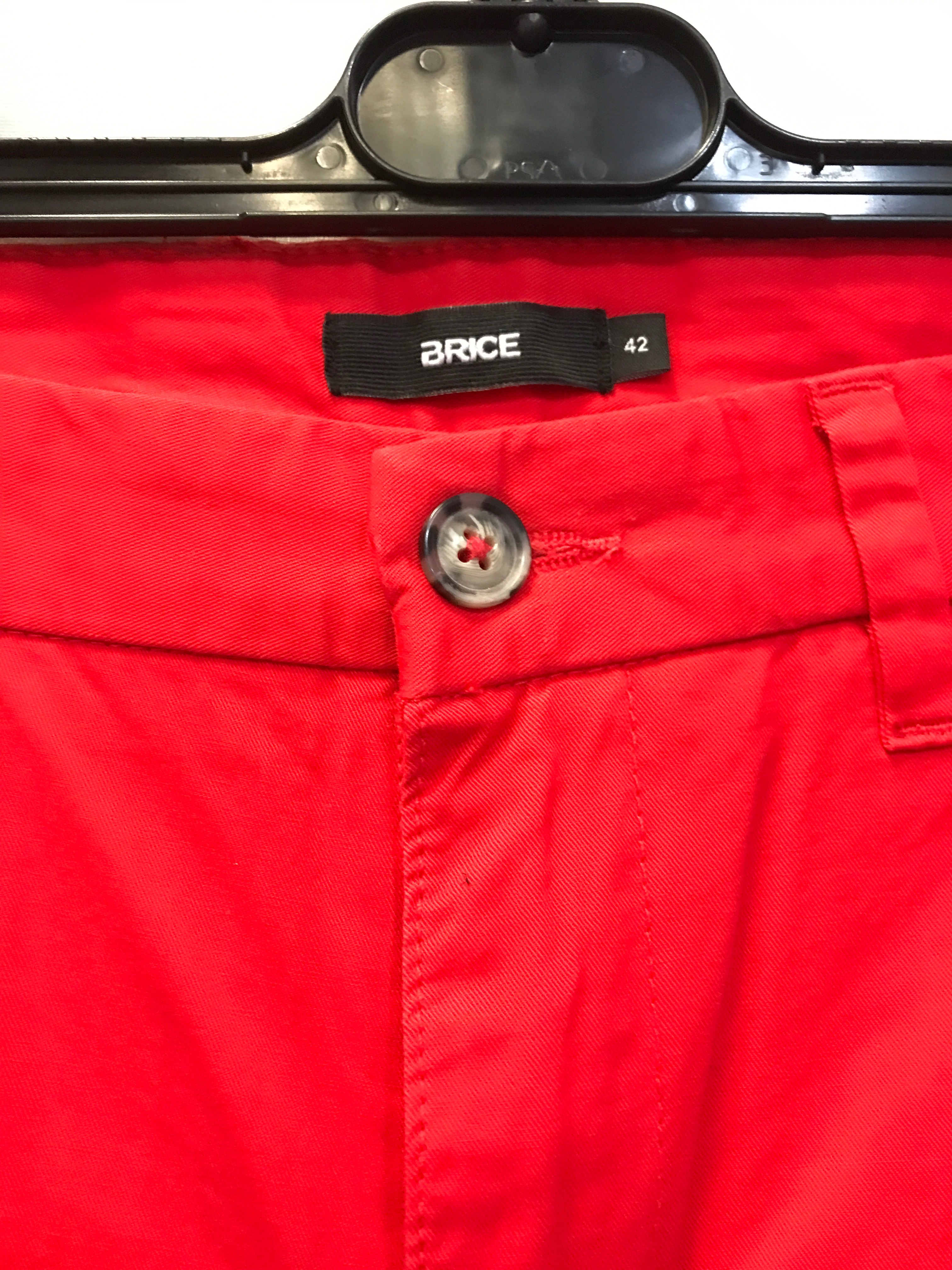 Bermuda homme rouge «Brice » T42 Très bon état - Vue 2 - 