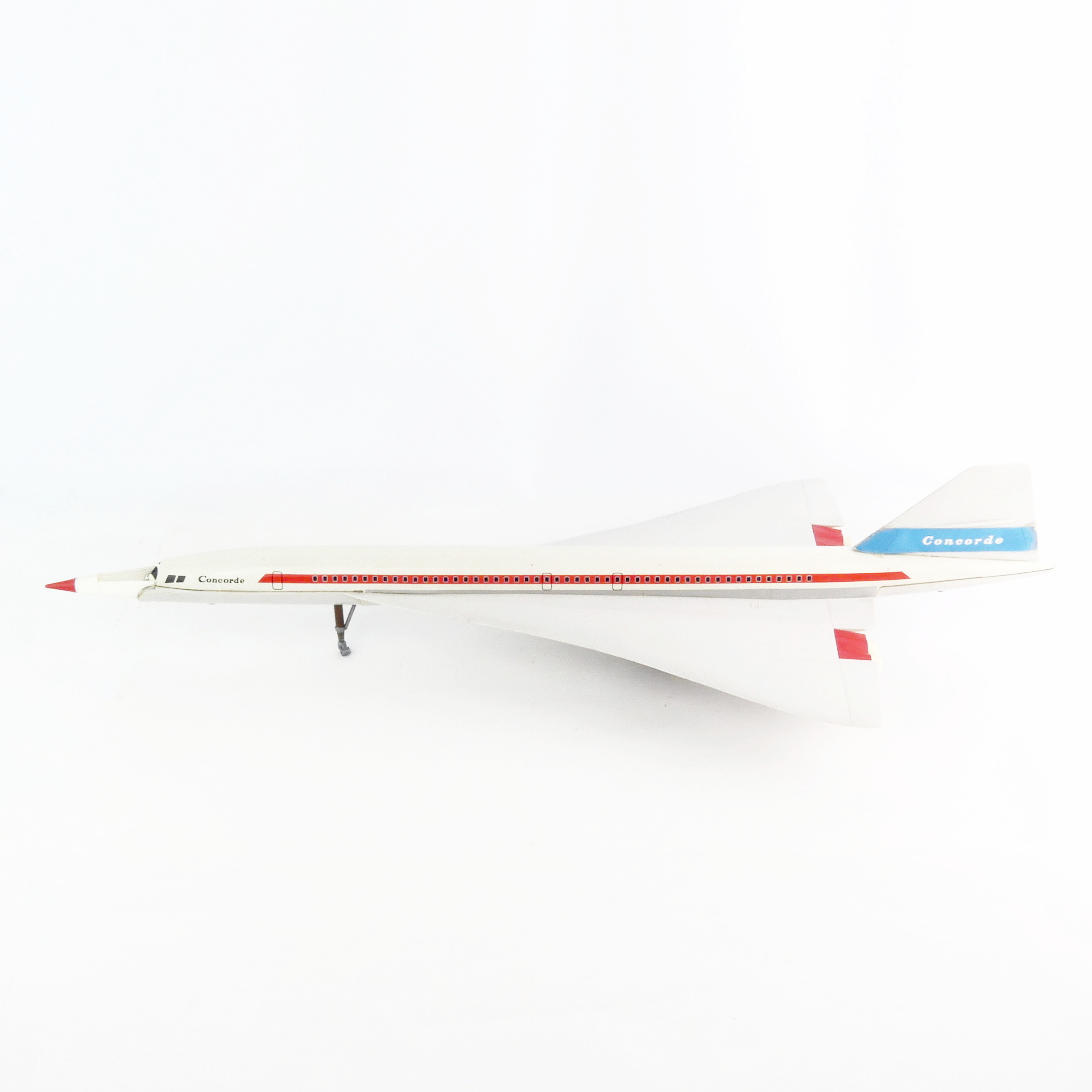 Avion Concorde Jouets Mont Blanc années 70  - Vue 7 - 