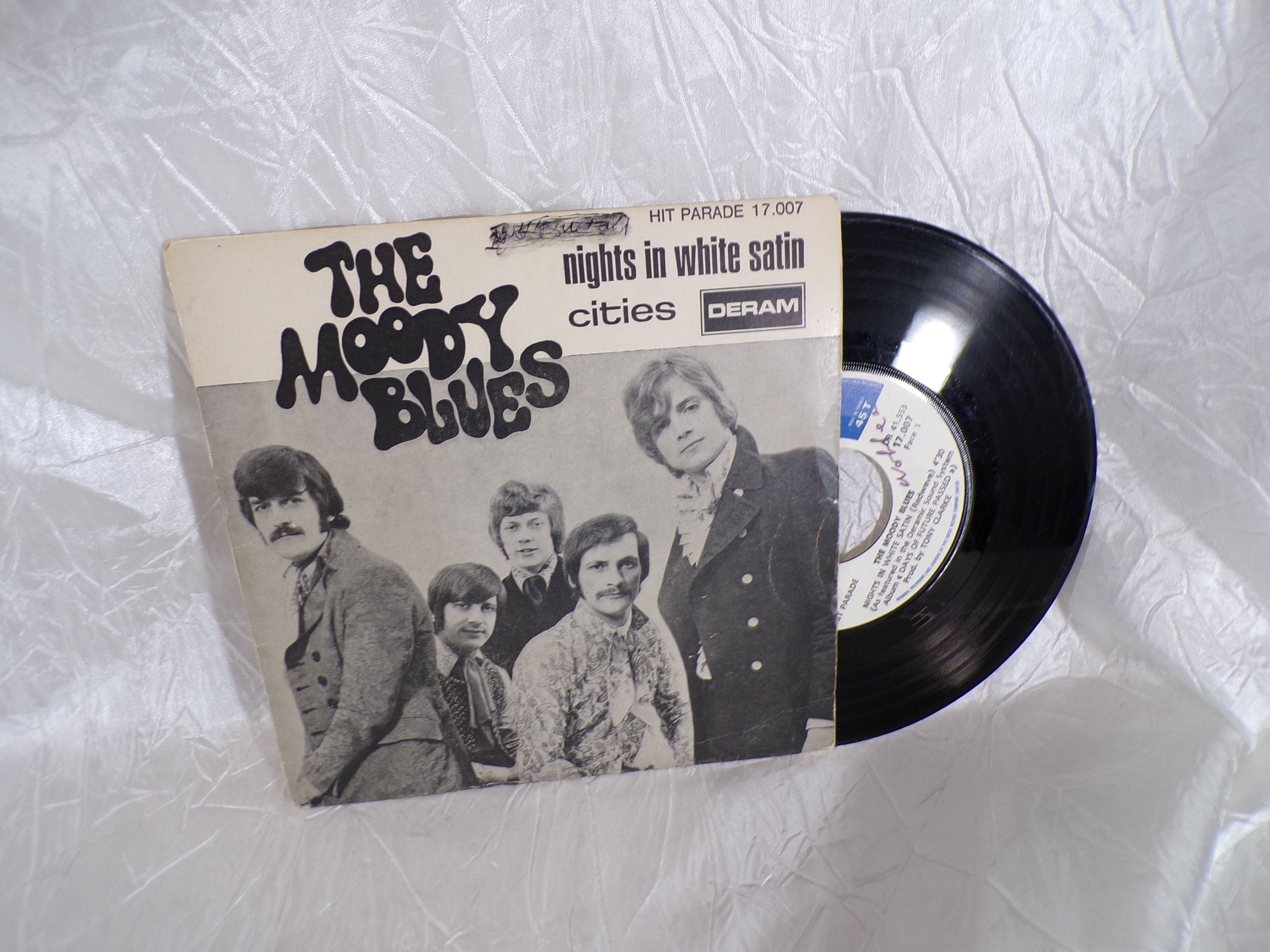 Vinyle Moody Blues "Nights in White Satin" Très bon état - Vue 3 - 