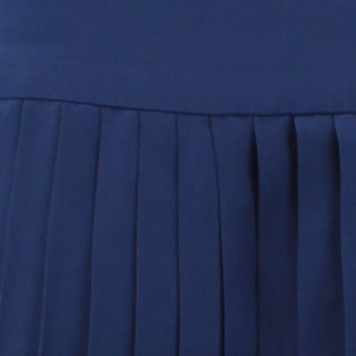 Jupe bleue plissées - Femme - MANOUKIAN - Taille 42 - Photo 3