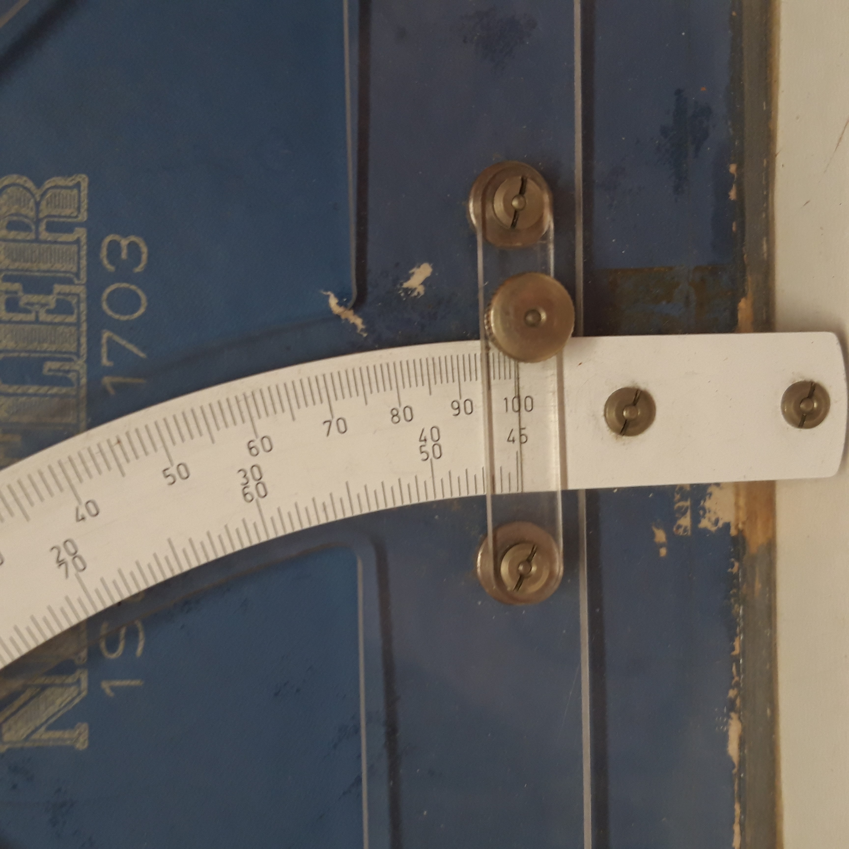 Equerre de calcul Nestler 1 St n° 1703, ancienne Bon état - Vue 3 - 