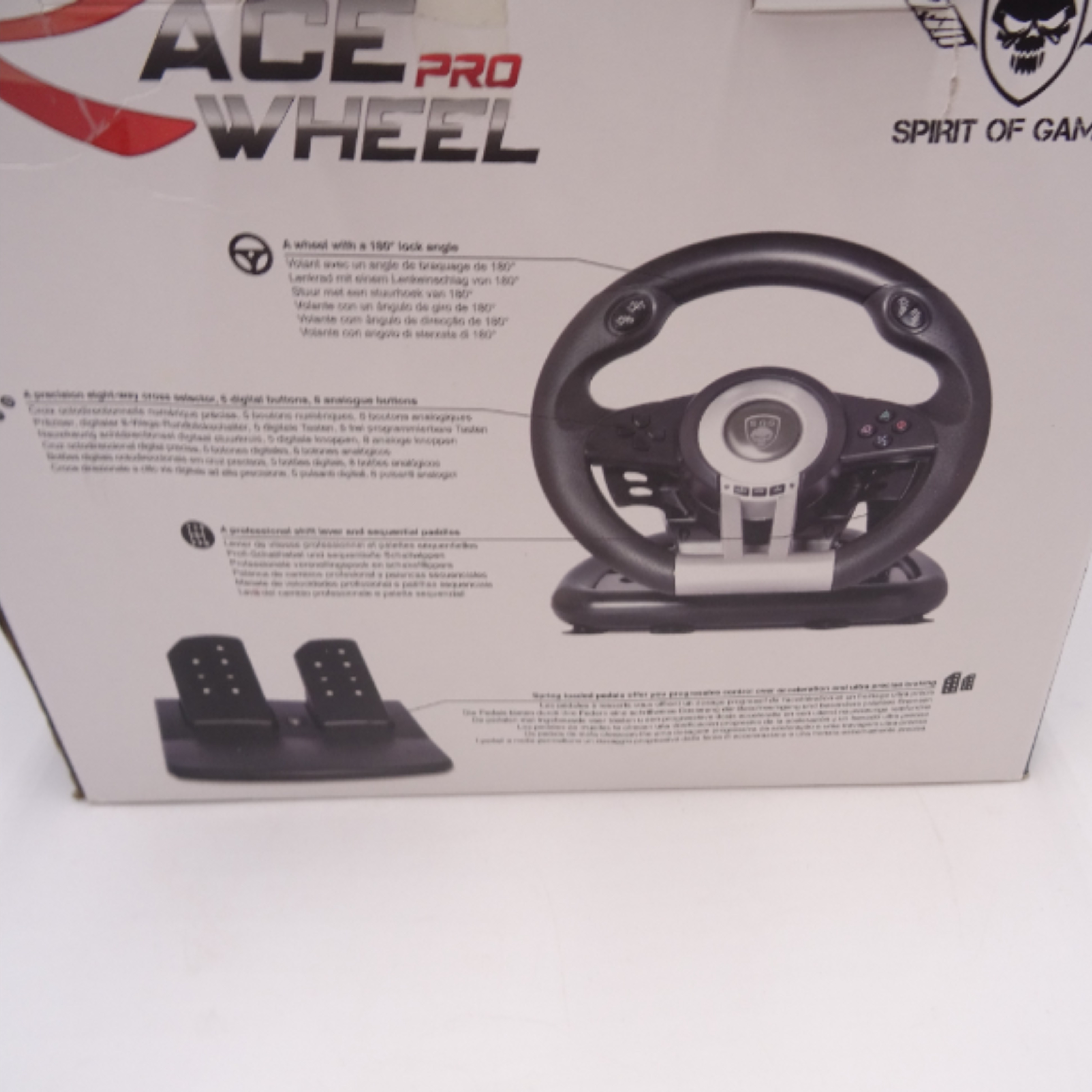 Voir photo 11 de Volant " RACE PRO WHEEL " de SPIRIT OF GAMER ( ps2, ps3, pc) Volant " RACE PRO WHEEL " de SPIRIT OF GAMER ( ps2, ps3, pc) Bon état - Vue 11 -