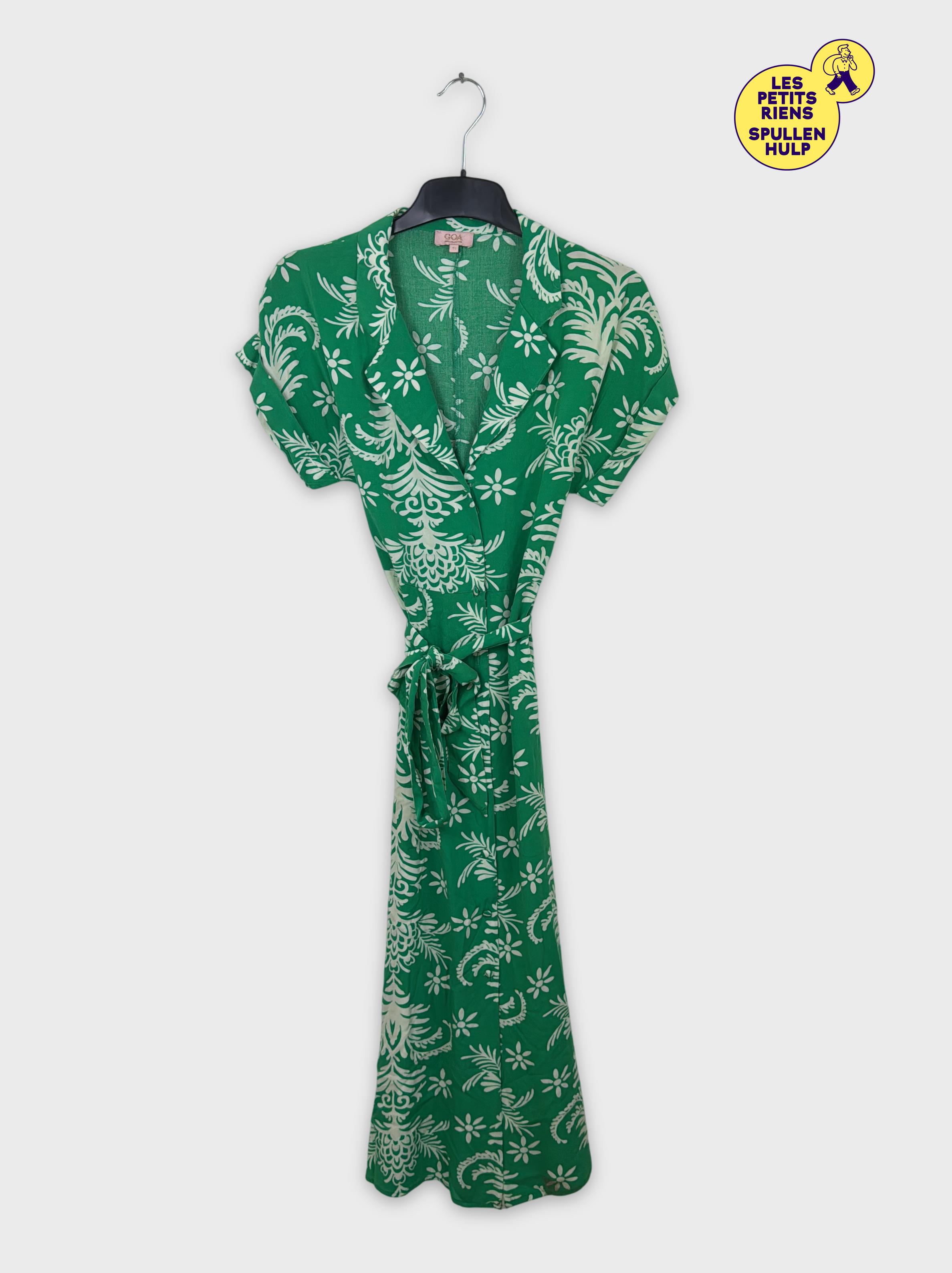 Robe verte à motifs Goa 👗 - Photo 0