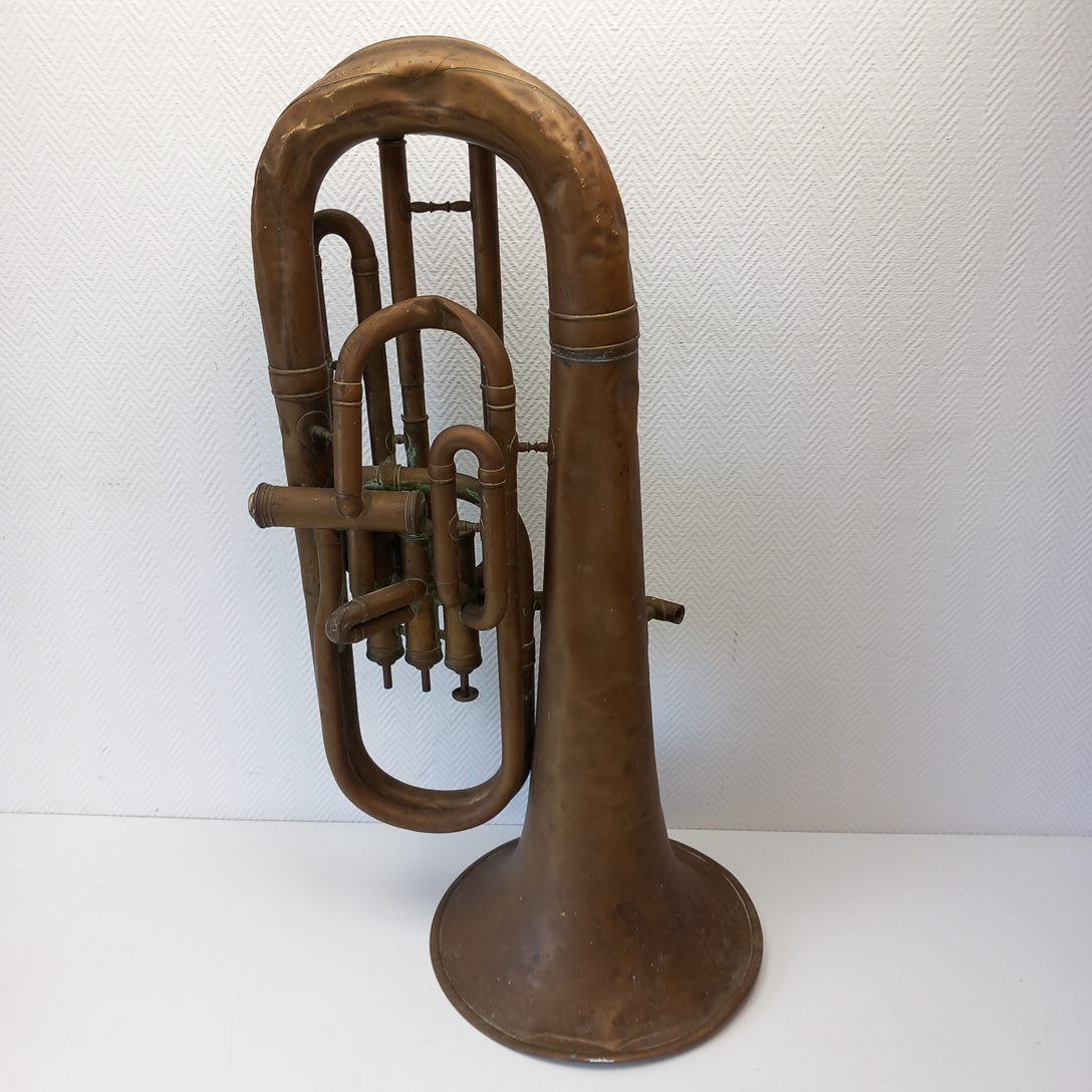 Cornet à Piston Ancien de Pélisson Frères C  État correct - Vue 2 - 