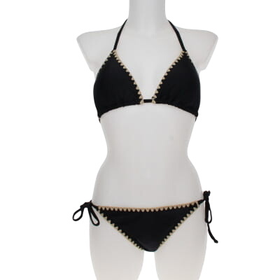 Maillot de bain 2 pices imprim - Taille 38 - lagon bleu - Modalova