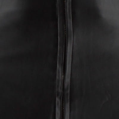 Jupe noire simili cuir - Femme - Gémo - Taille 34 - Photo 3