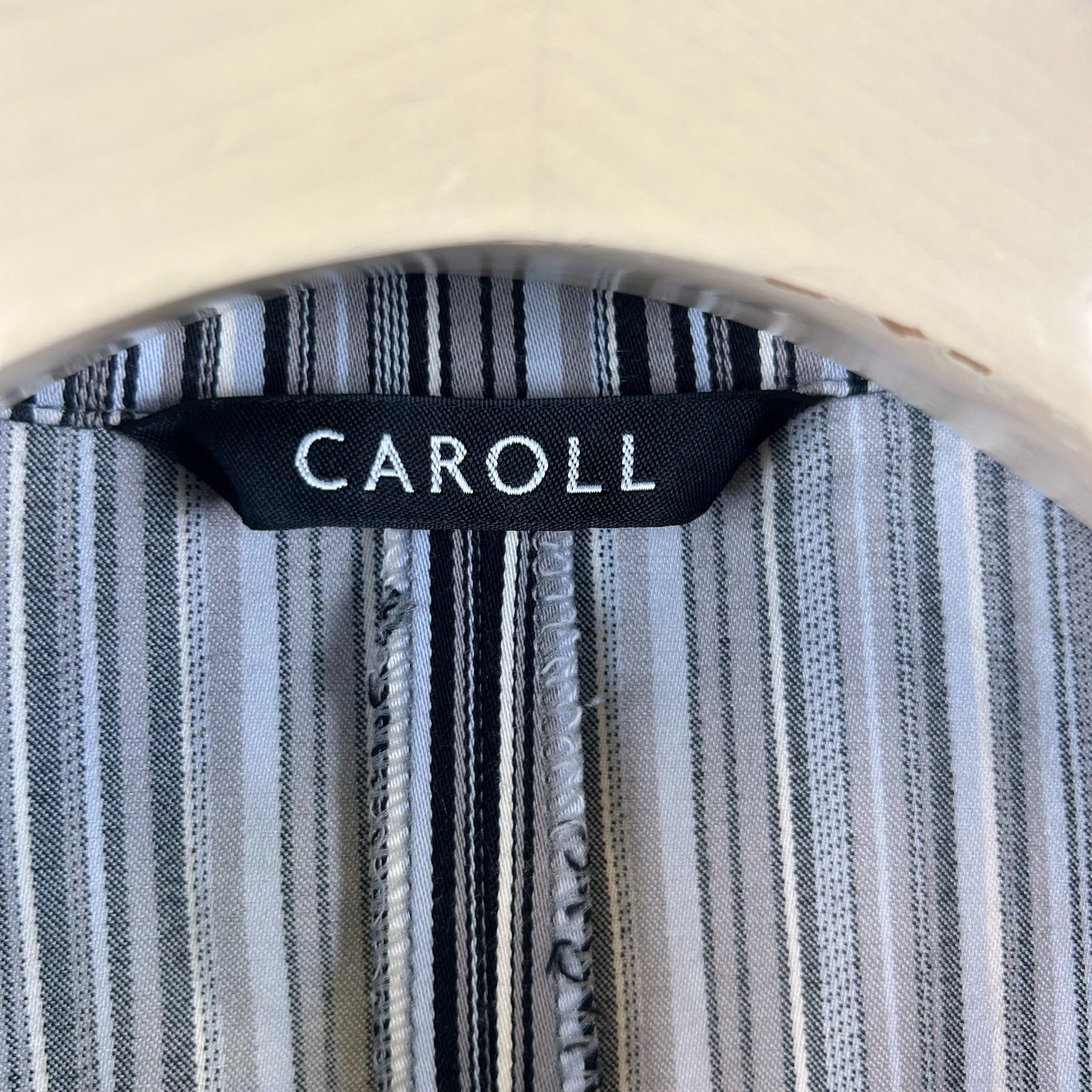 Caroll - Veste blazer à rayure verticale - Taille 44  - Vue 4 - 