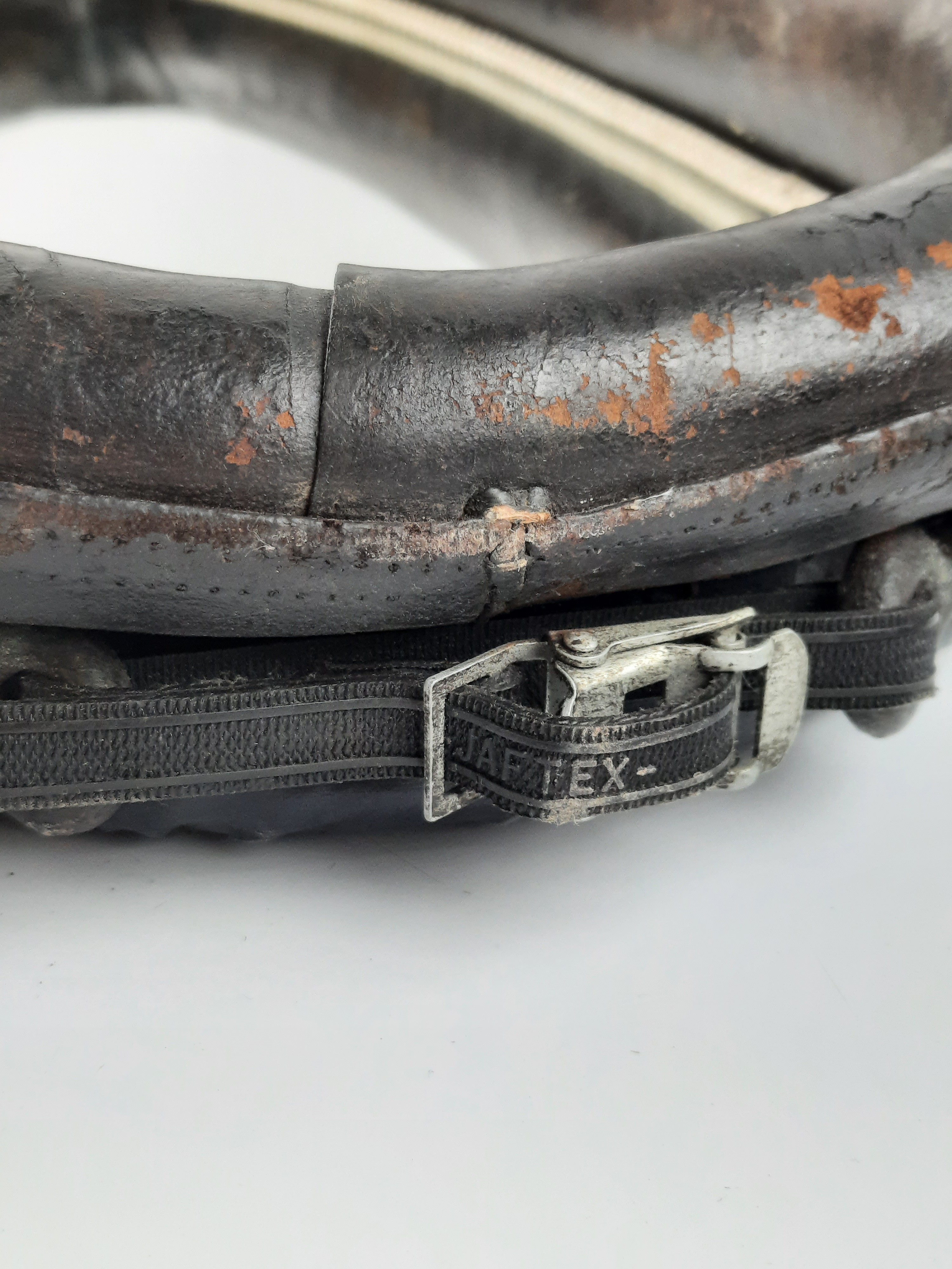Ancien collier miroir de cheval - Photo 5