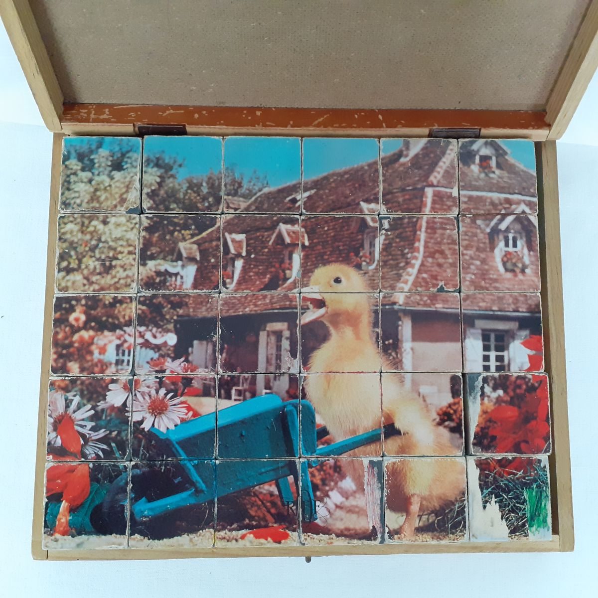 Jeu de cubes Saturnin - 4 Visuels différents - ORTF Bon état - Vue 7 - 