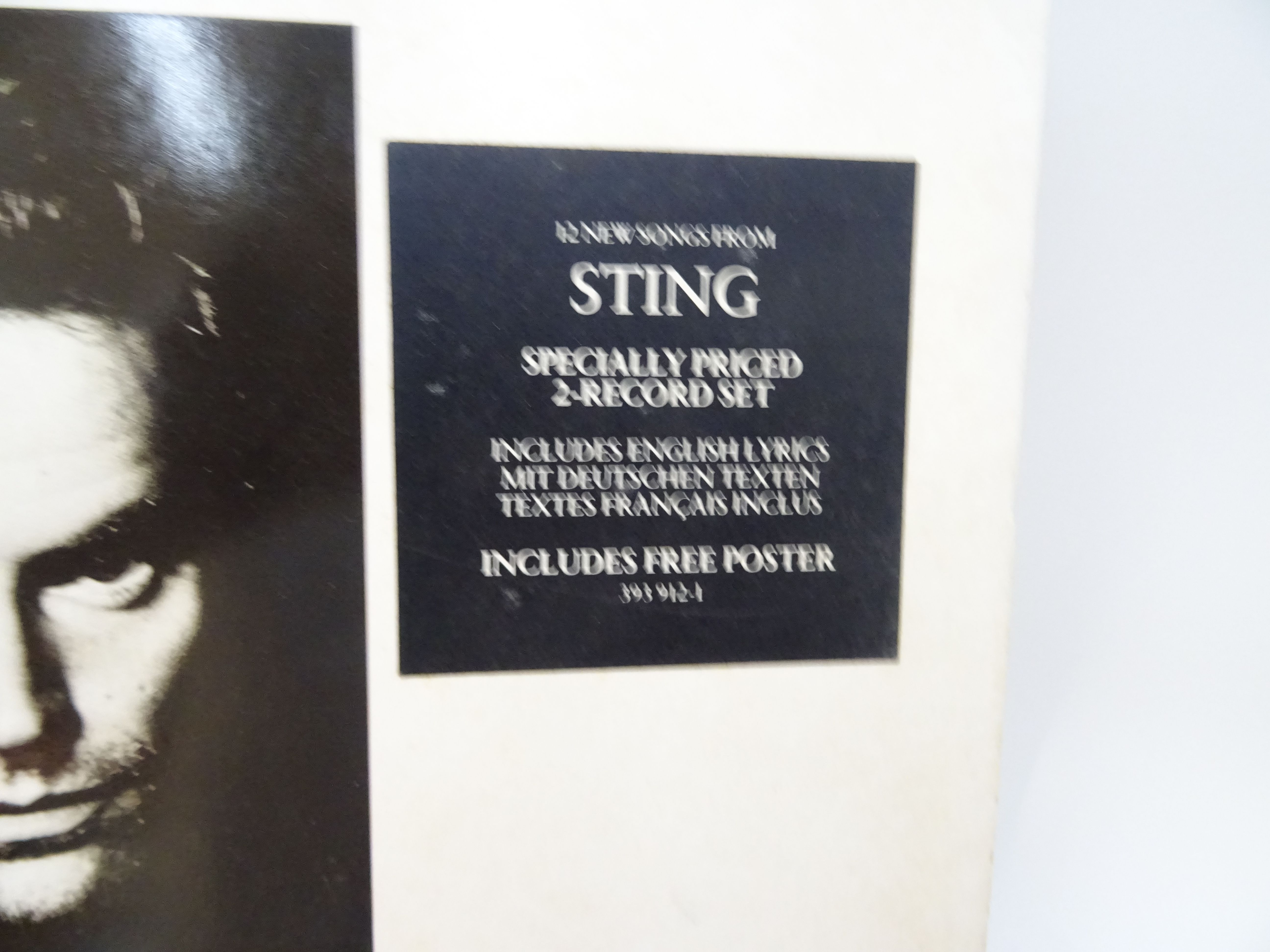 Voir photo 4 de Vinyle STING " nothing like the sun." Vinyle STING " nothing like the sun." Bon état - Vue 4 -