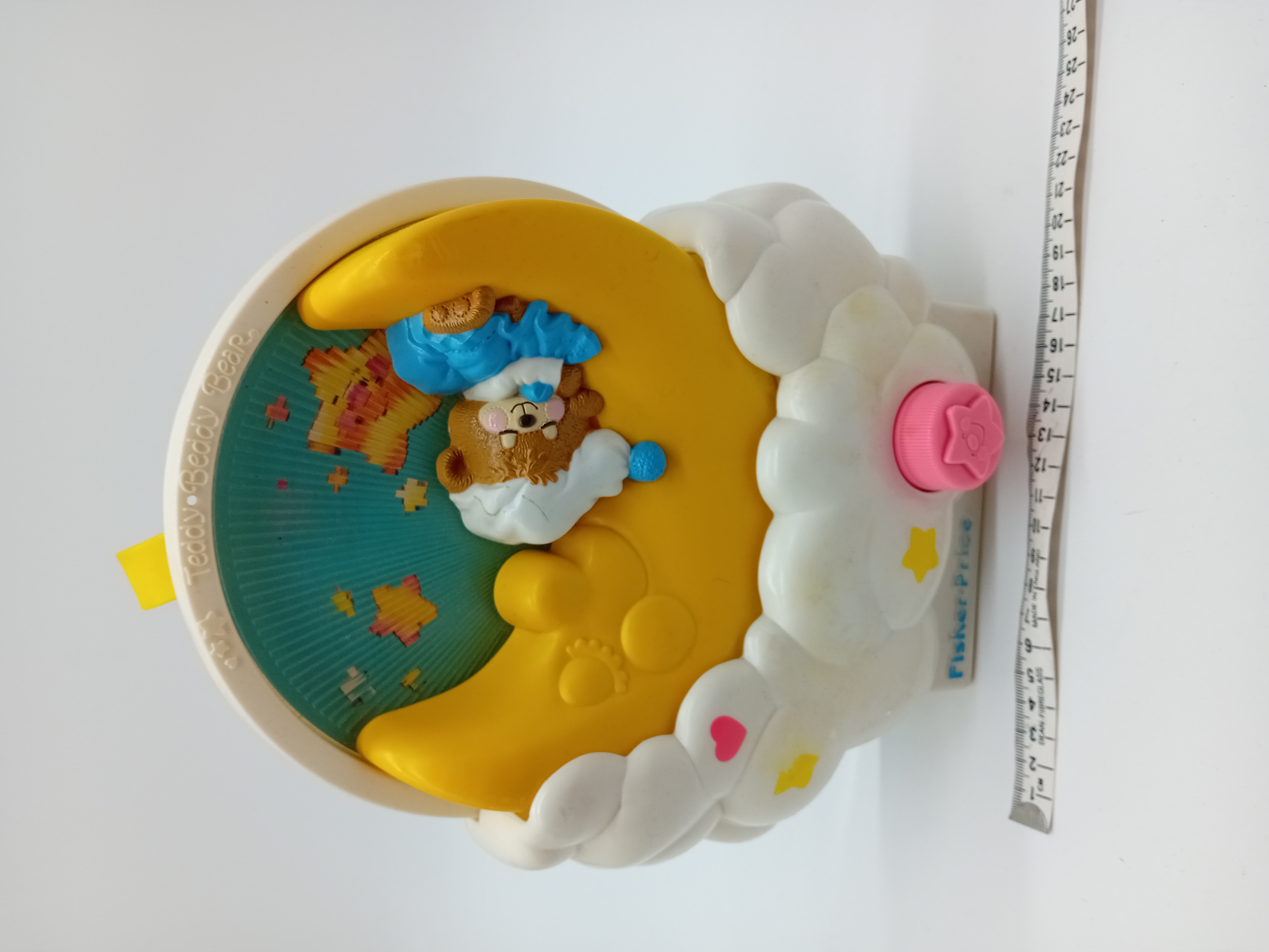 Jouet Musical Fisher-price Teddy Beddy Bear Lune Nuages Vintage (B697) Très bon état - Vue 3 - 