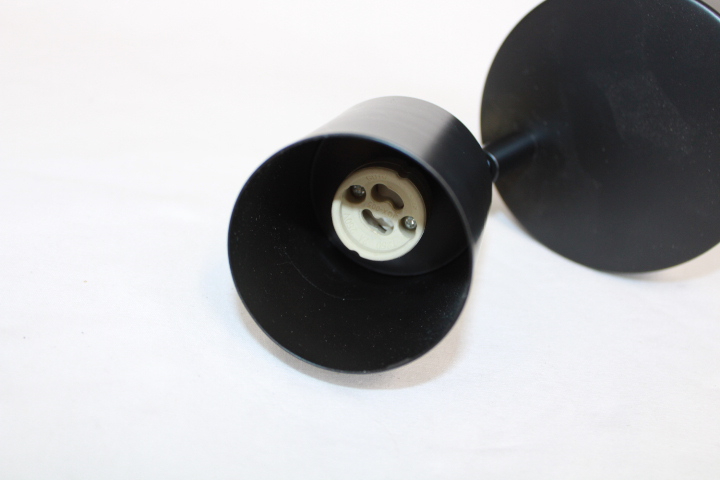Applique murale noire et dorée- spot orientable - Photo 1