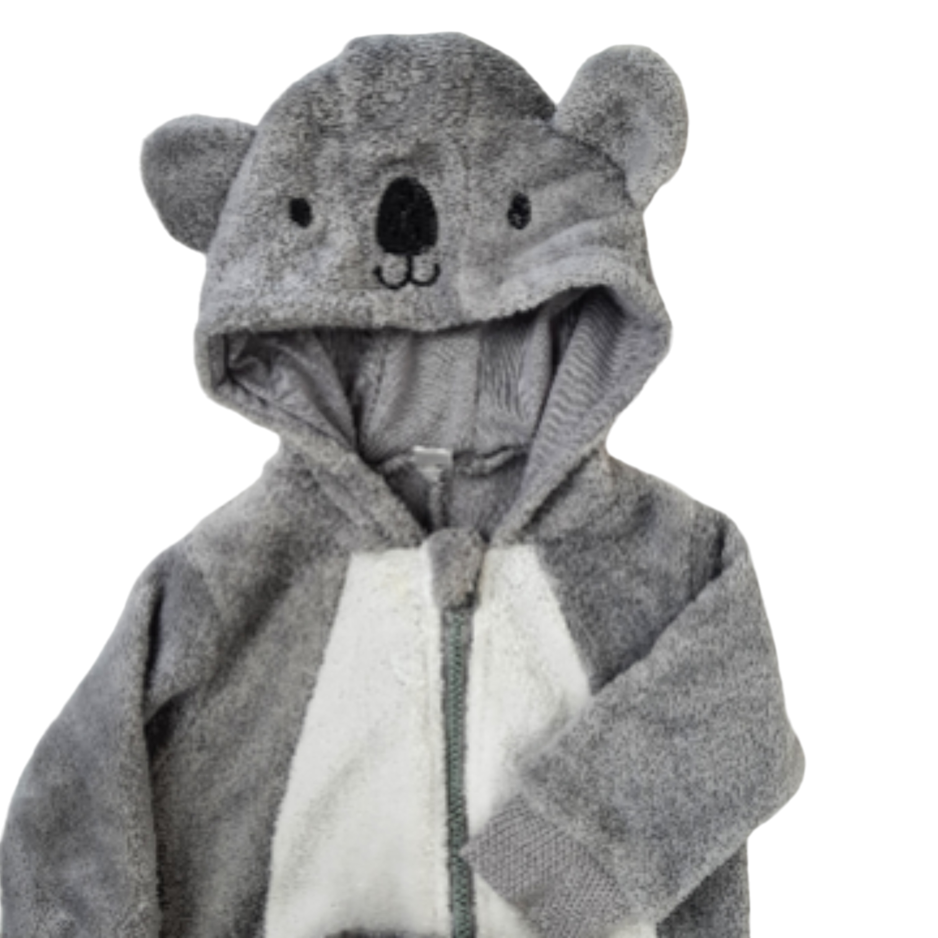 Sur-pyjama koala gris - 6 mois - Photo 0