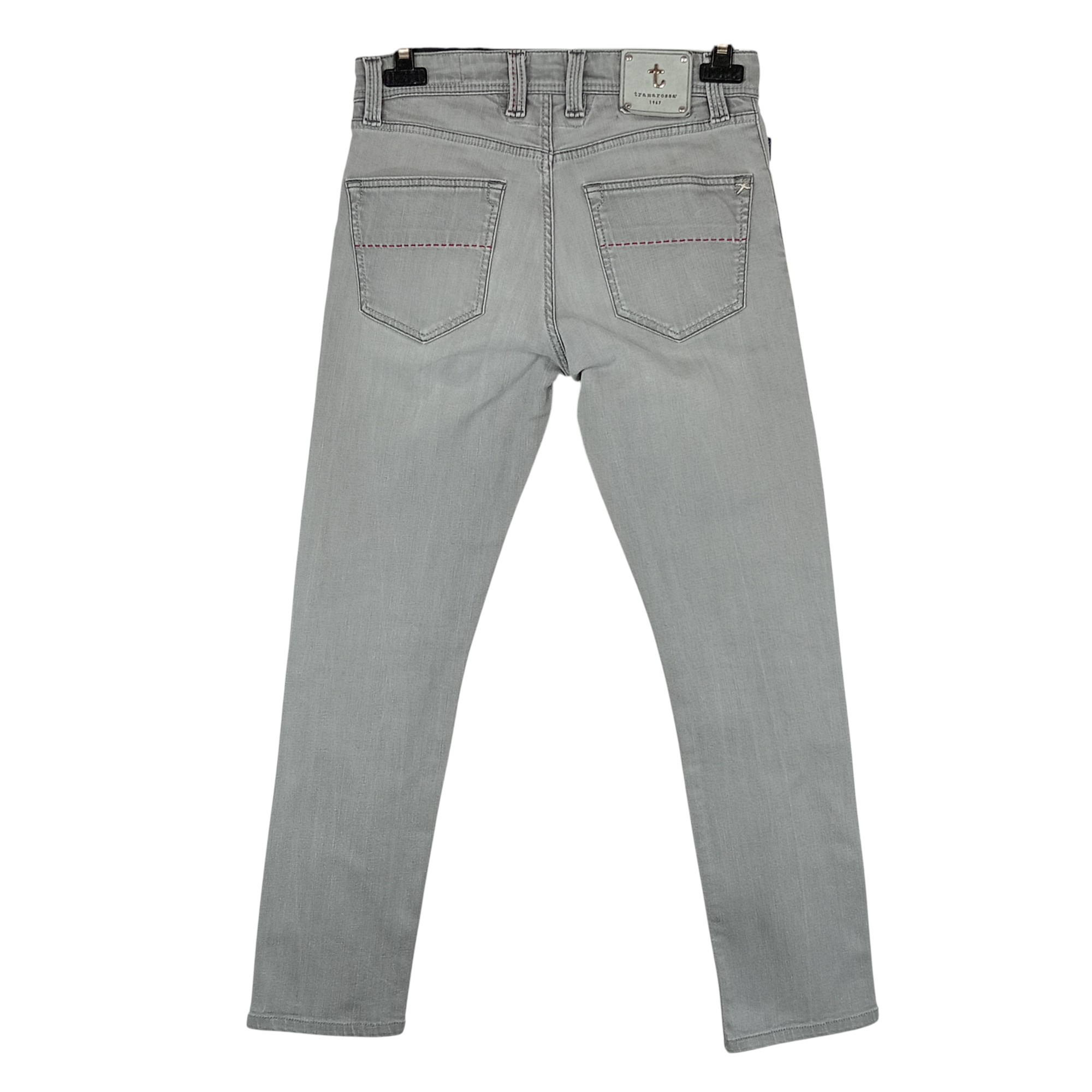 Jean italien- homme - marque tramarossa - coupe longue - couleur gris - taille M - US 30/ FR 40 Très bon état - Vue 2 - 