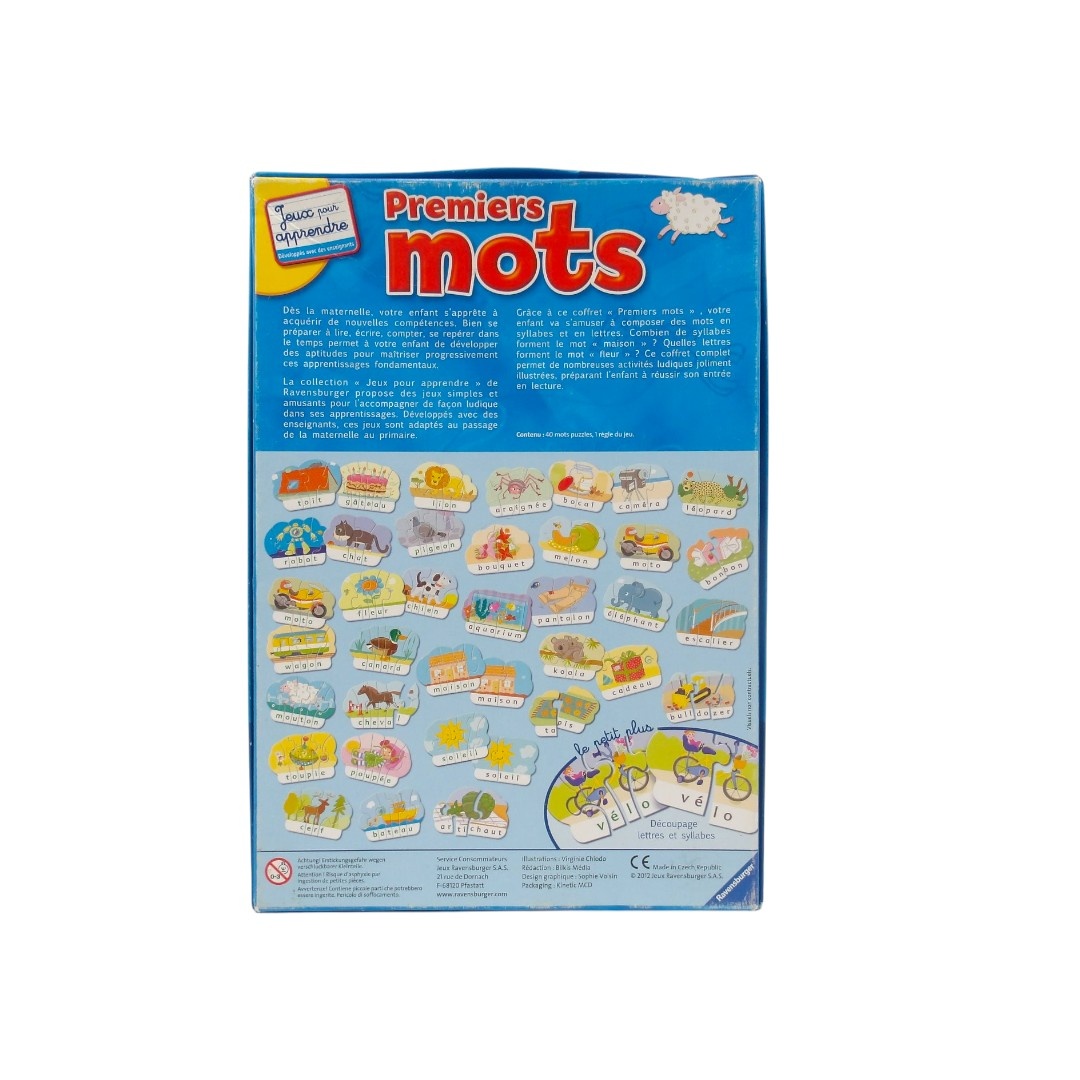 Jeux pour apprendre - Premiers mots- Édition 2012 Très bon état - Vue 2 - 