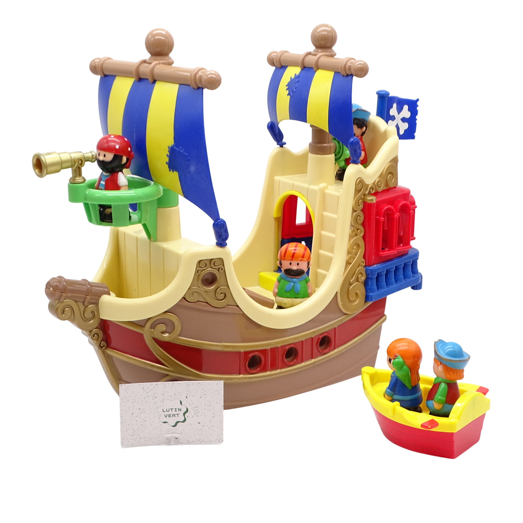 Bateau Pirate « Jolly Rogers » d'occasion TOYS’R'US - Dès 3 ans | Ref 13690 Bon état -  reconditionné disponible sur Label Emmaüs