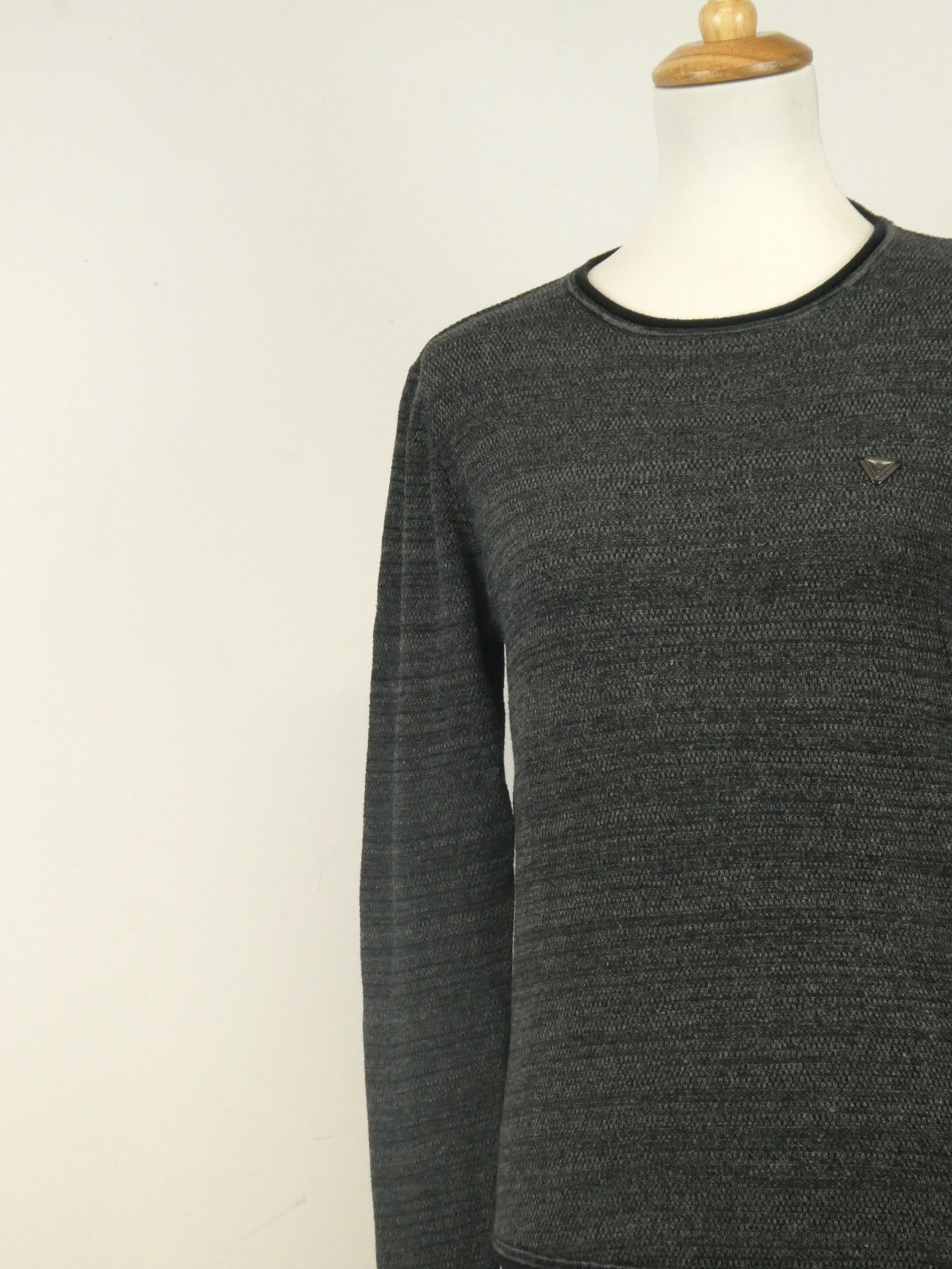 Guess pull manches longues encolure rond - Taille S - Photo 4