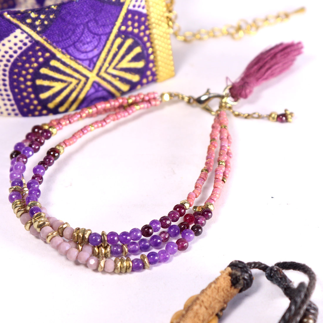 3 bracelets Bon état - Vue 4 - 