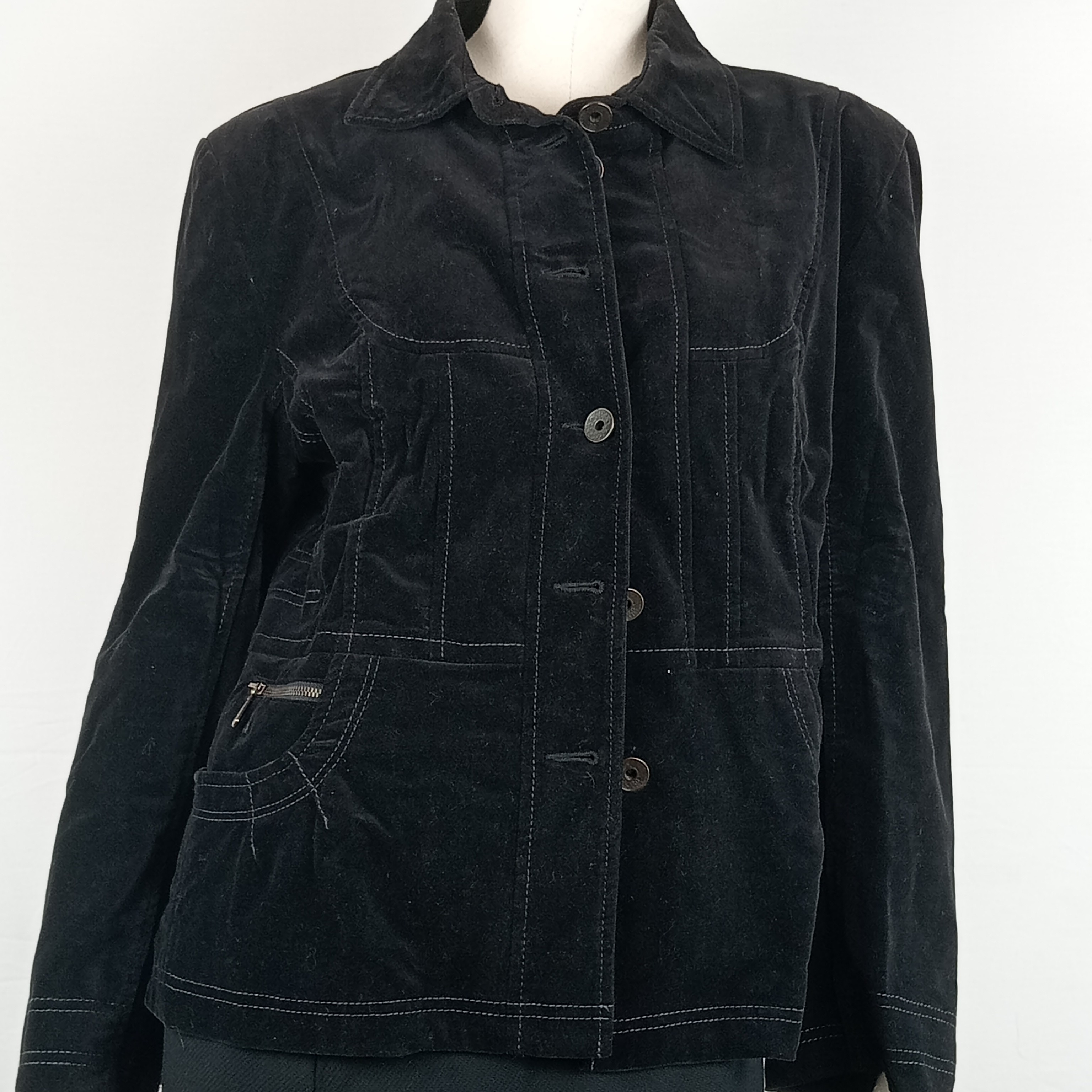 Veste femme de la marque Scottage manches longues de couleur noir taille XXL (44) - Photo 0