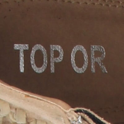 Bottines beiges à talons 10 cm - femme - Top Or - pointure 41 - Photo 3