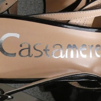 Chaussures noires à talon 10 cm - Femme - CASTAMERE - Pointures 43 - Photo 4
