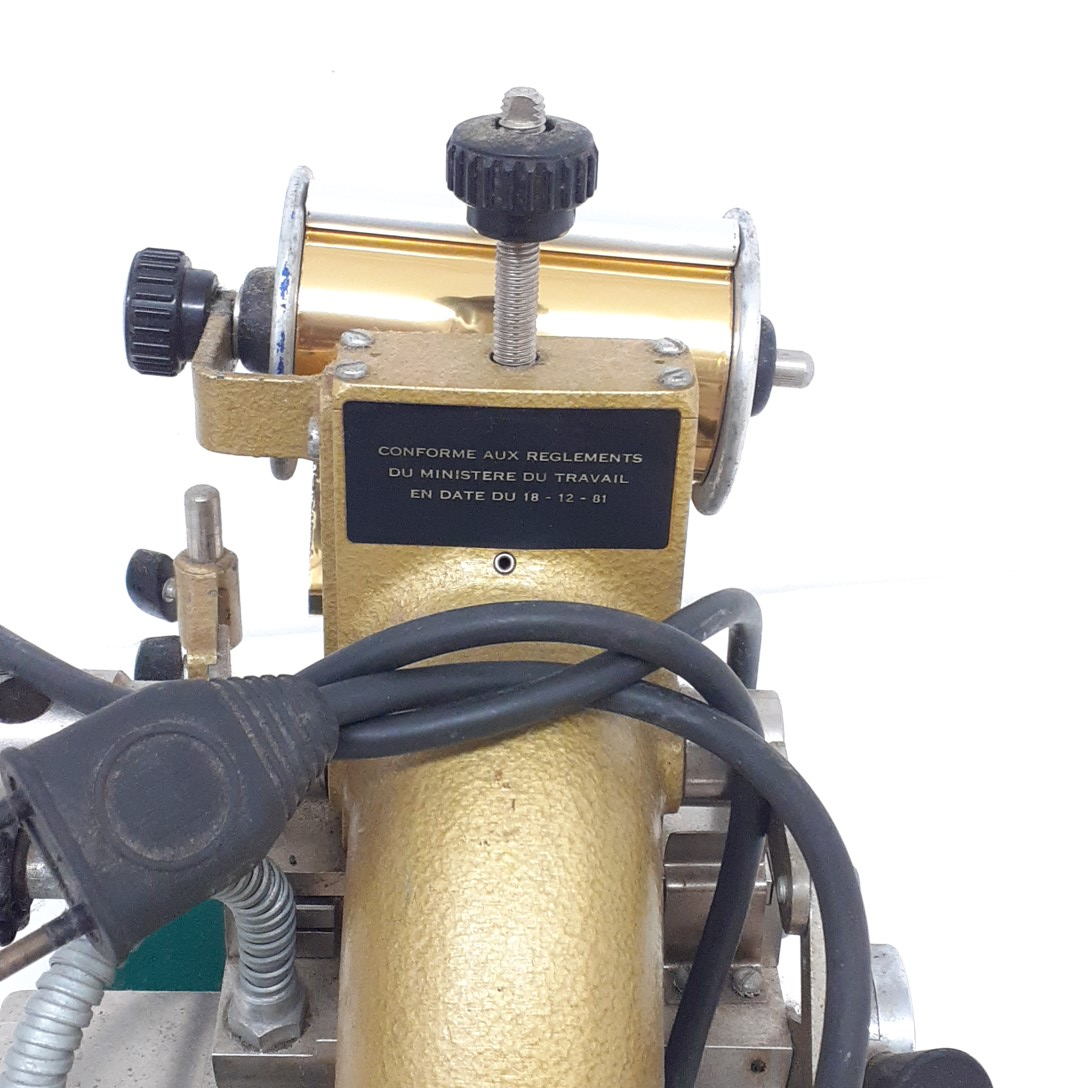 Imprimante vintage à chaud gold print - Bon état - Photo 7